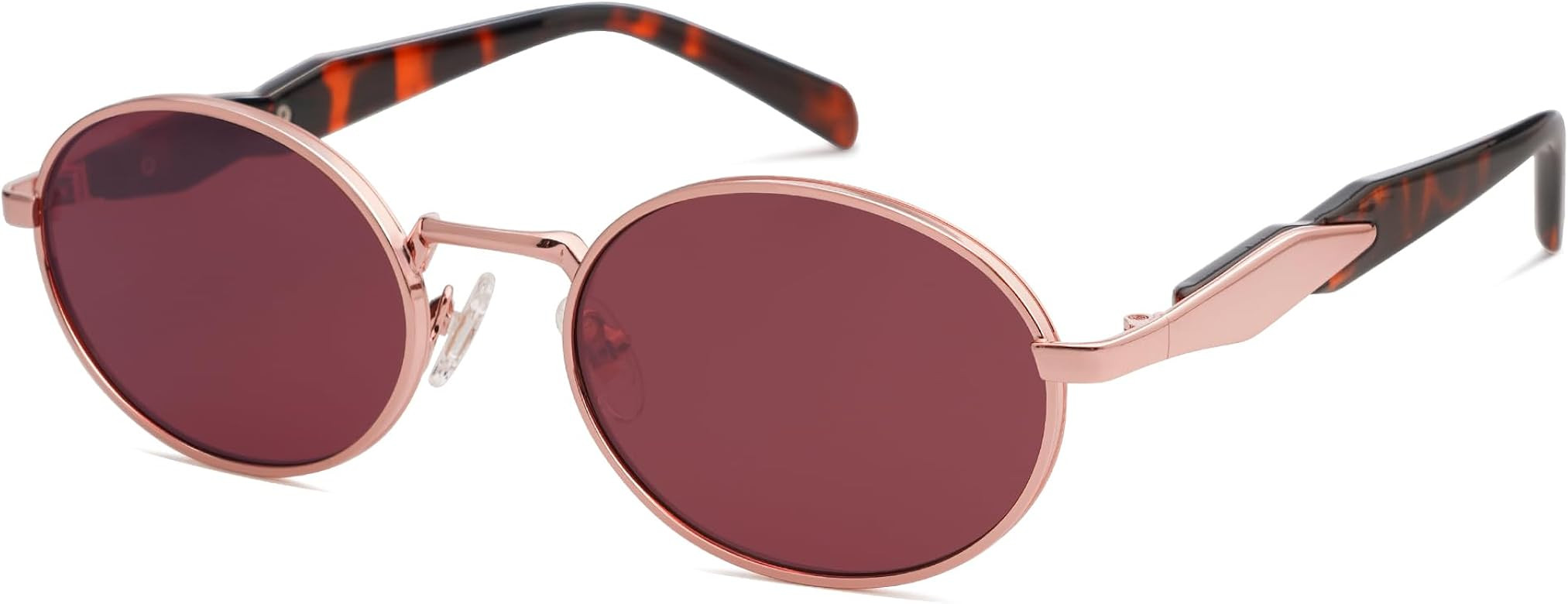 SOJOS Retro Oval Sunglasses for Women Men Trendy Sun Glasses Designer Inspired Classic Shades UV4... | Amazon (US)