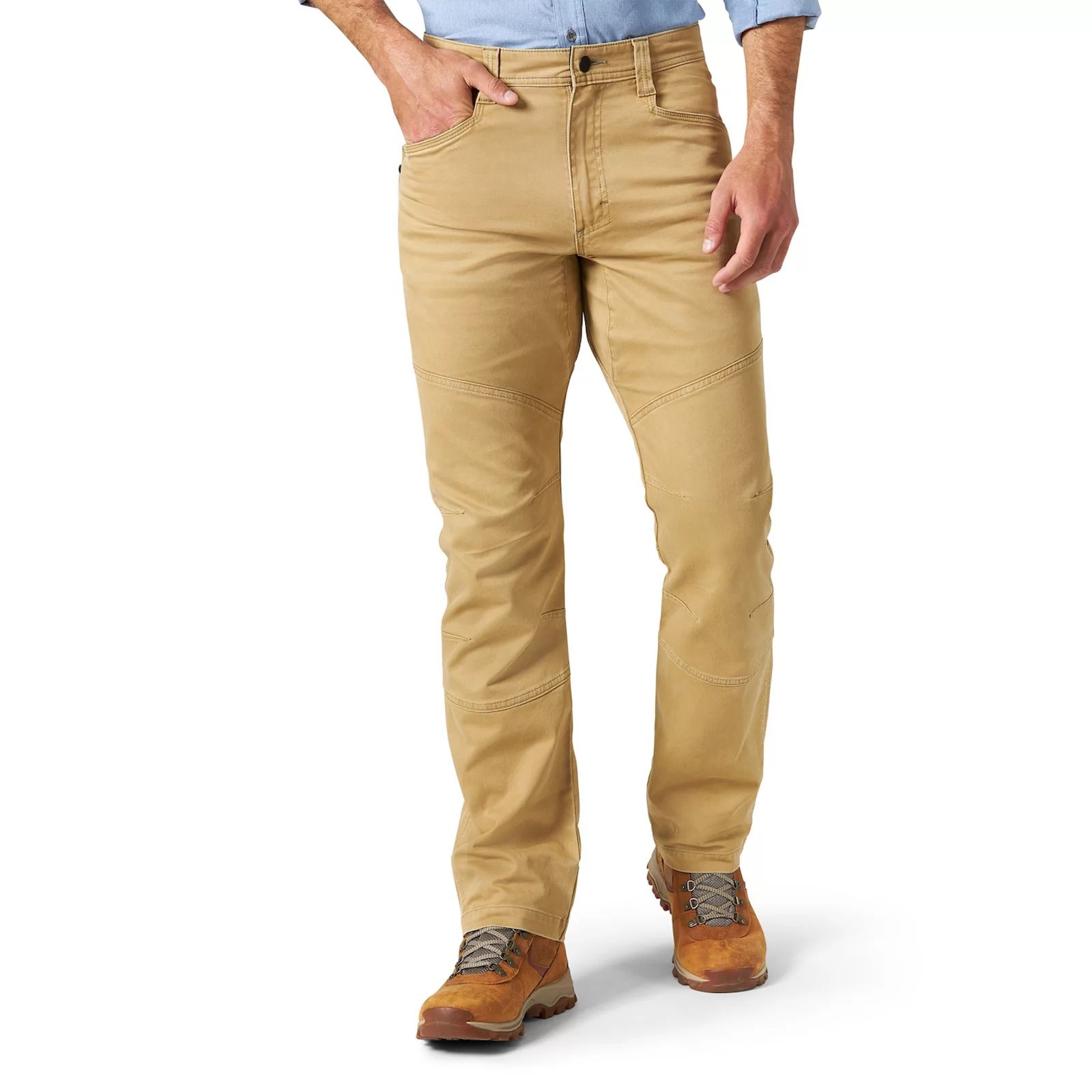 Men's Wrangler ATG Reinforced Utility Pants, Size: 42 X 32, Dark Beige | Kohl's