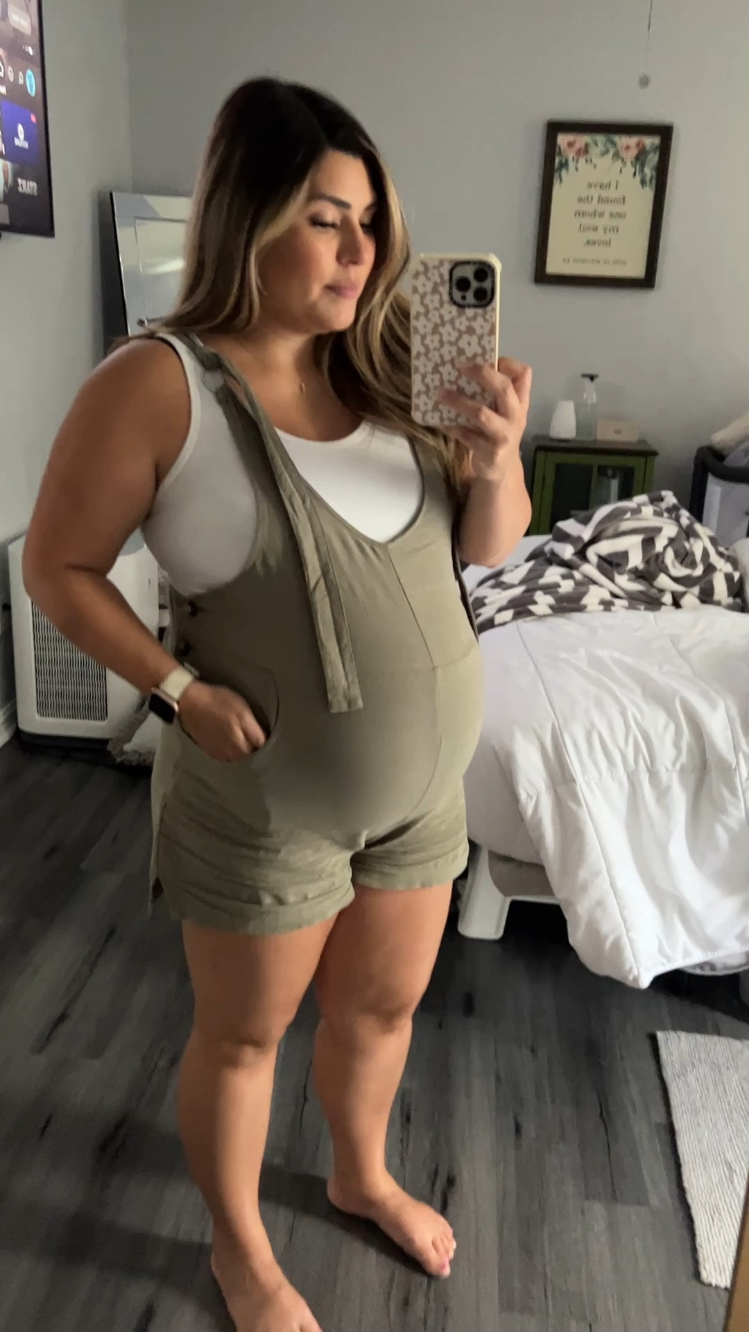Loving my maternity outfit from today! Once you tie the straps you can just slide them off to take off! I’m also wearing my favorite maternity/ pumping/ nursing bra underneath this maternity tank! I wore it with my black crocs today but I don’t wear shoes in the house so… can you tell it’s nap time? 😅

#maternity #petite #petitefashion #mamatried #amazoninfluencer #pregnancy #pregnant #ootd #maternityootd #maternitystyle #dressthebump #stylethebump #maternityonamazon #maternitystyle #maternityspring #maternitysummer #ootdspring #ootdsummer #ootd #pregnancyoutfit #maternityoutfit #pregnancyoutfitspring  #pregnancyoutfitsummer #pregancyoutfitinspo #maternityoutfitinspo 

#LTKstyletip #LTKbump #LTKbaby
