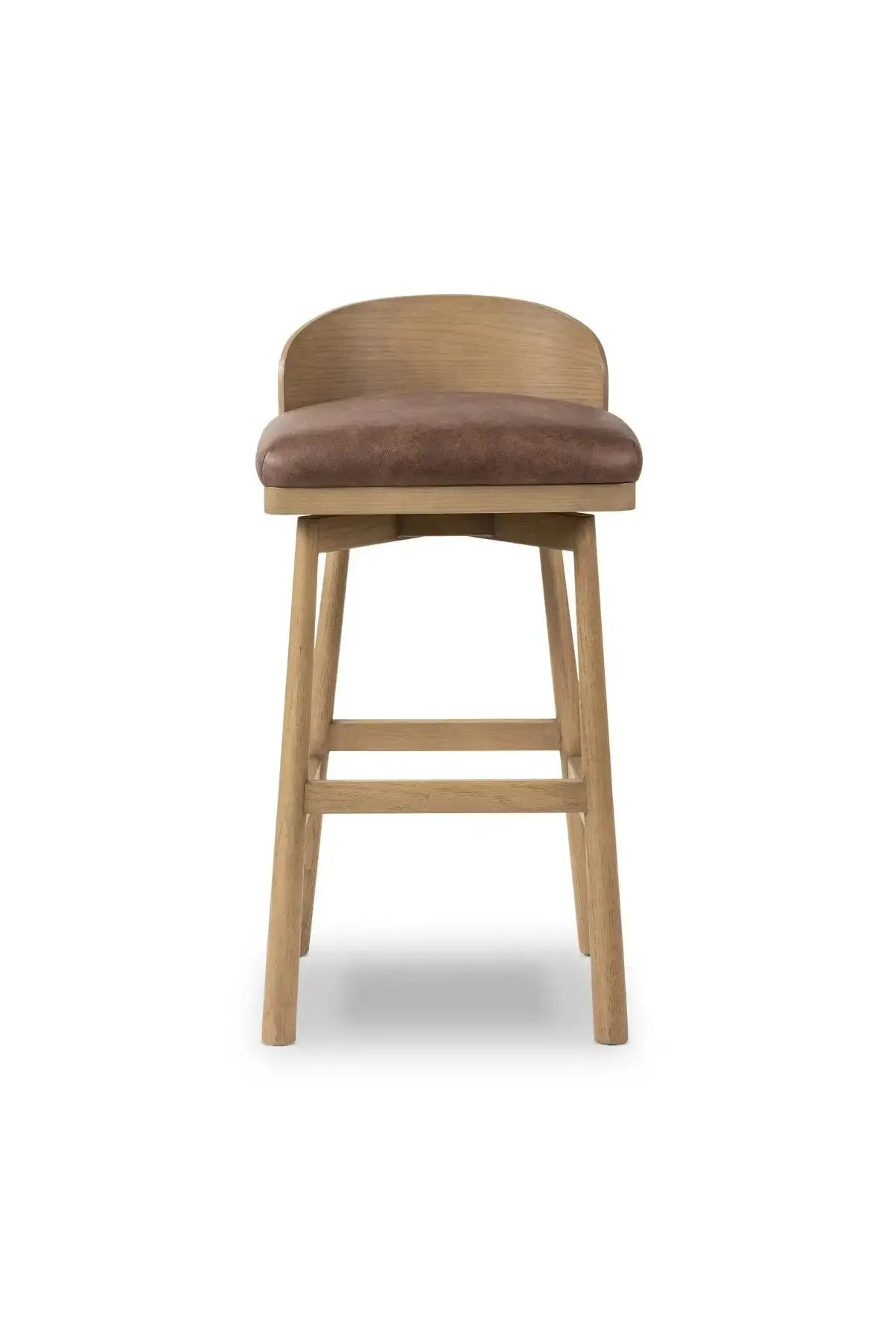 Cloris Swivel Bar + Counter Stool - Palermo Cigar | THELIFESTYLEDCO