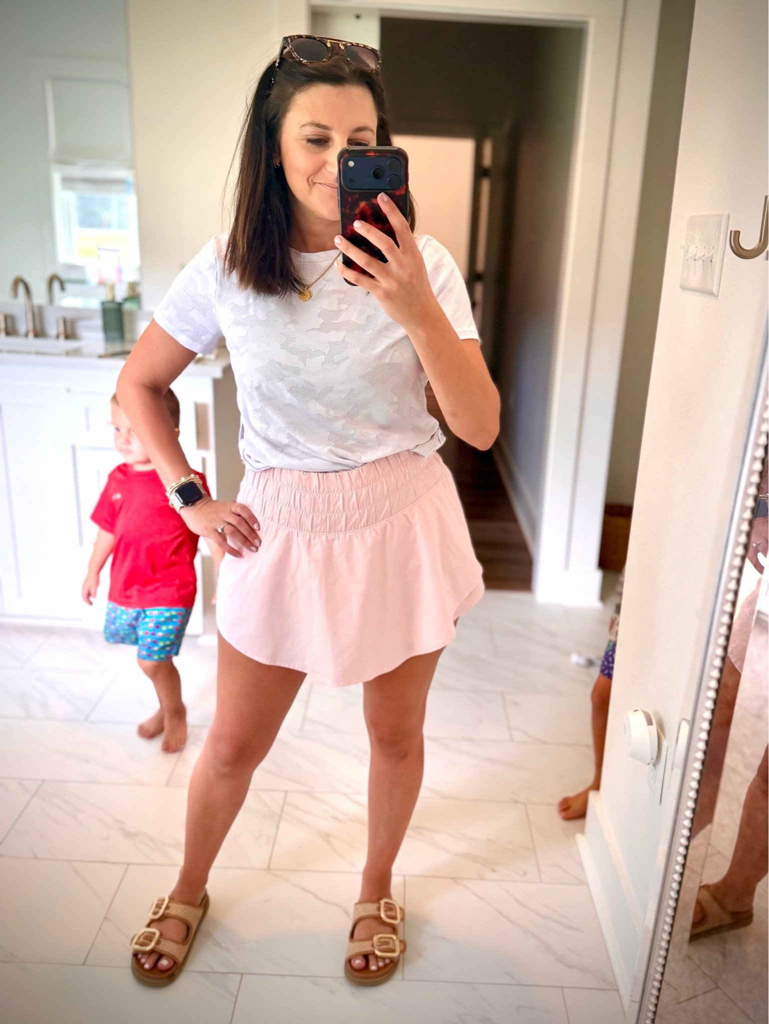 what can I say, I’m a sucker for a short underneath skirt! #skort

#LTKPetite #LTKmomlife #LTKootd
