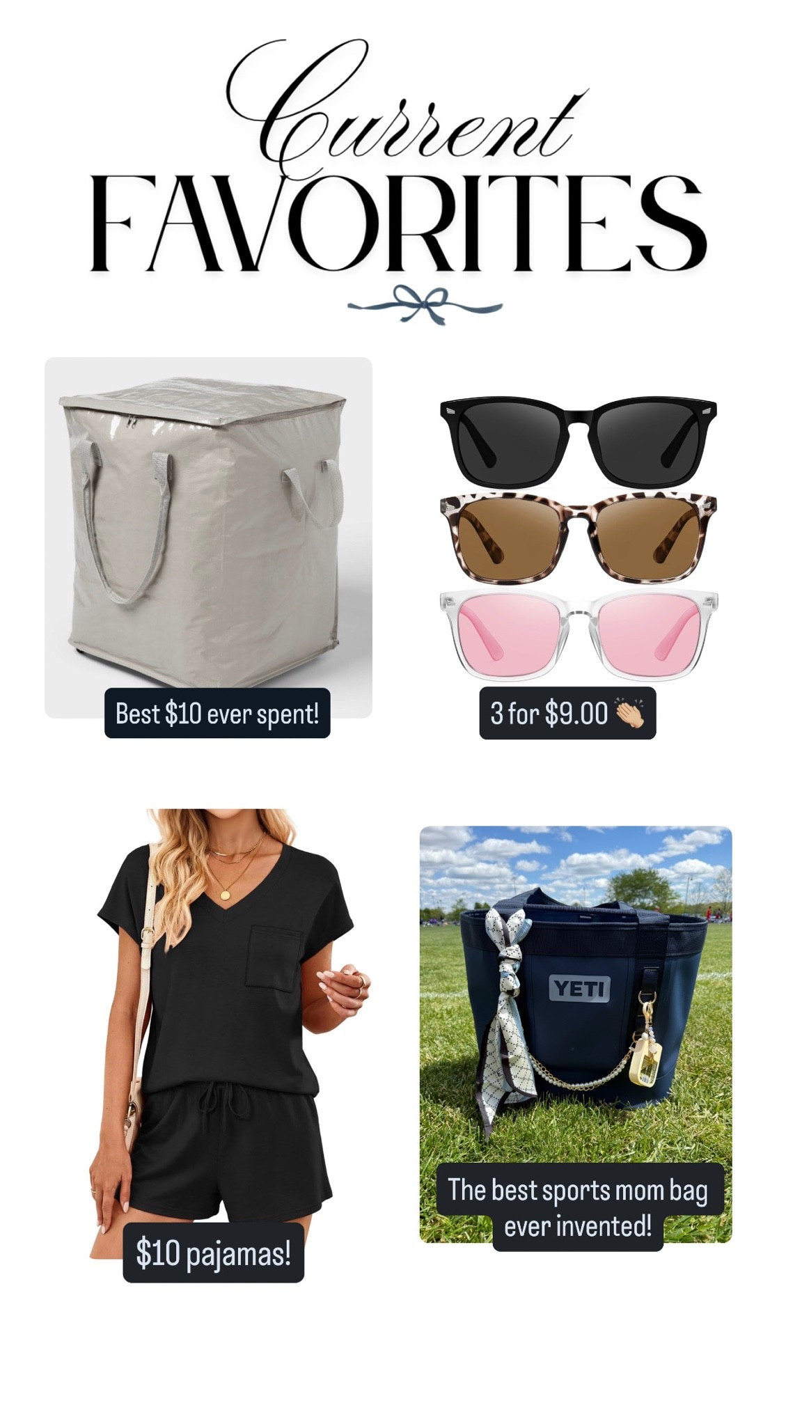Sunglasses, pajamas, yeti Camino and the viral store all rolly bag!

#LTKActive #LTKdayinmylife #LTKmomlife