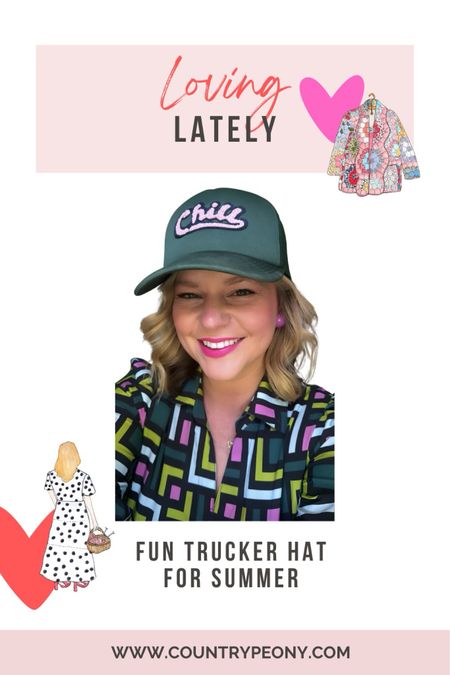 Loving Lately: I am all for color and trucker hats this Summer! Shop my fun finds here: 

#LTKSeasonal #LTKfindsunder100 #LTKtravel