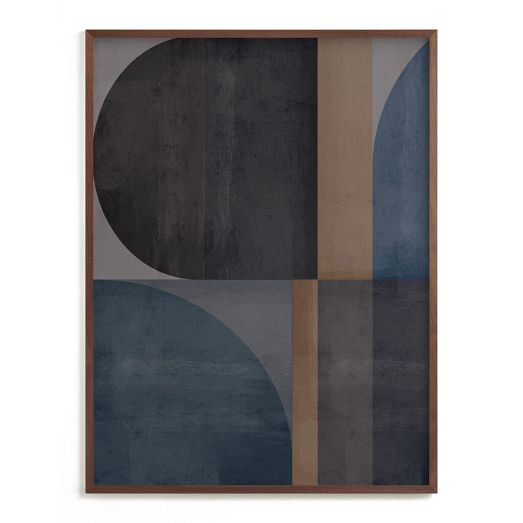 Limited Edition "Mid-Century Mood II" Framed Wall Art by for West Elm | West Elm (US)