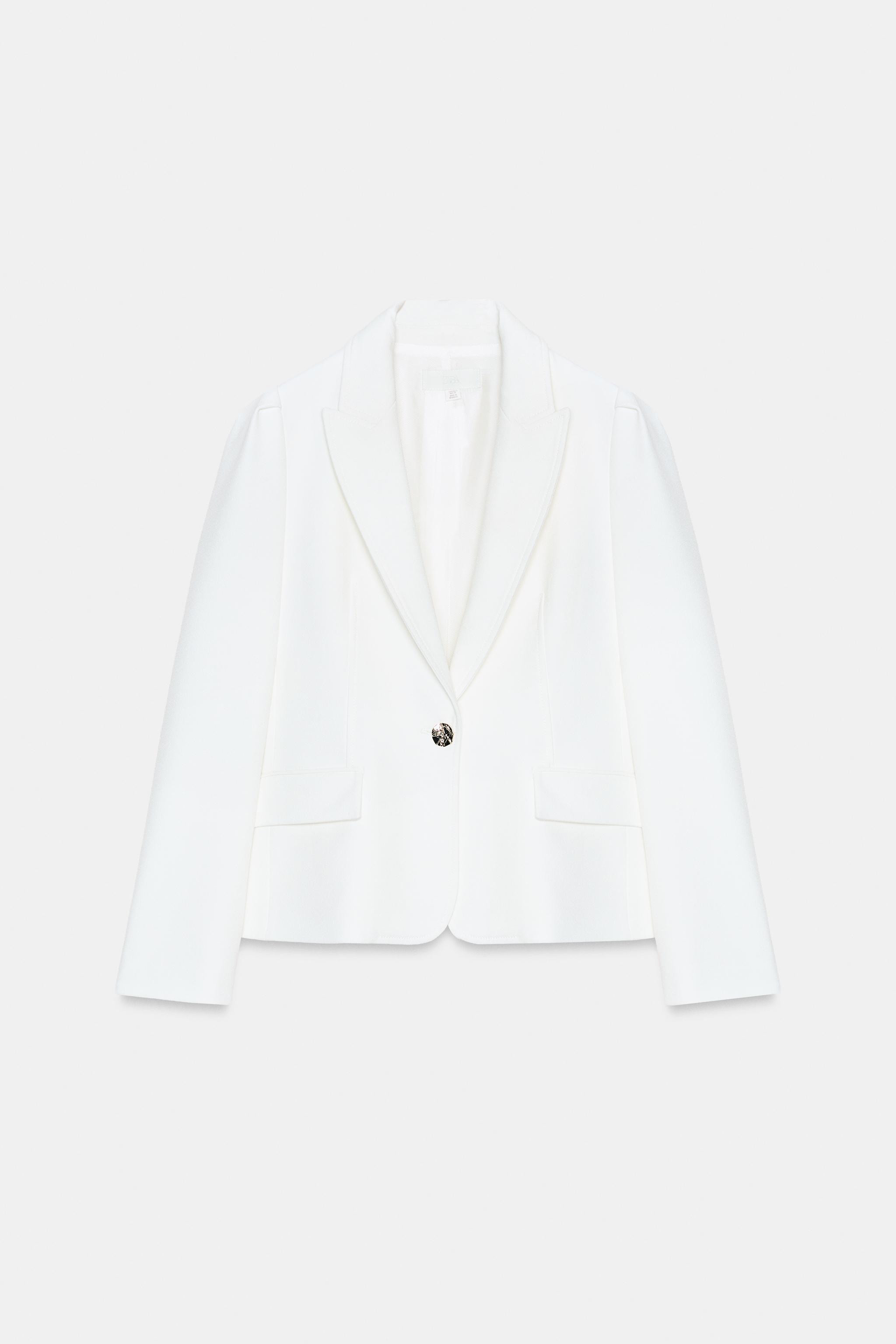 TAILLIERTER BLAZER MIT BETONTEN SCHULTERN | Zara DE