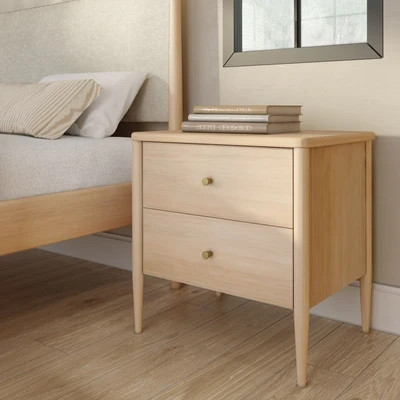 Harbor 2-Drawer Nightstand | Plank+Beam