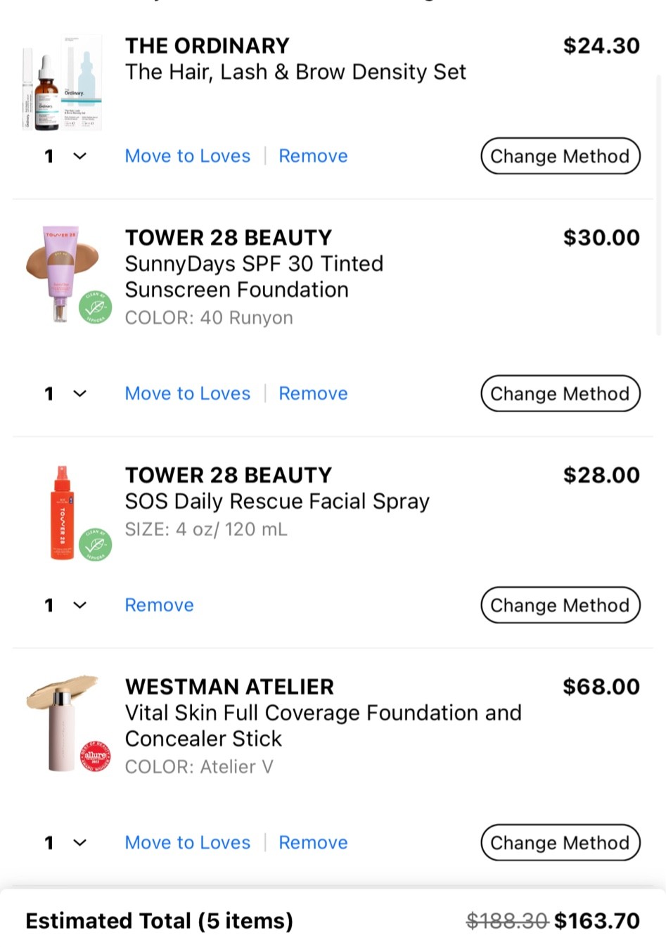 This are the items that are in my cart for VIB sale are Sephora #vibsale #sephorasale 

#LTKSeasonal #LTKbeauty