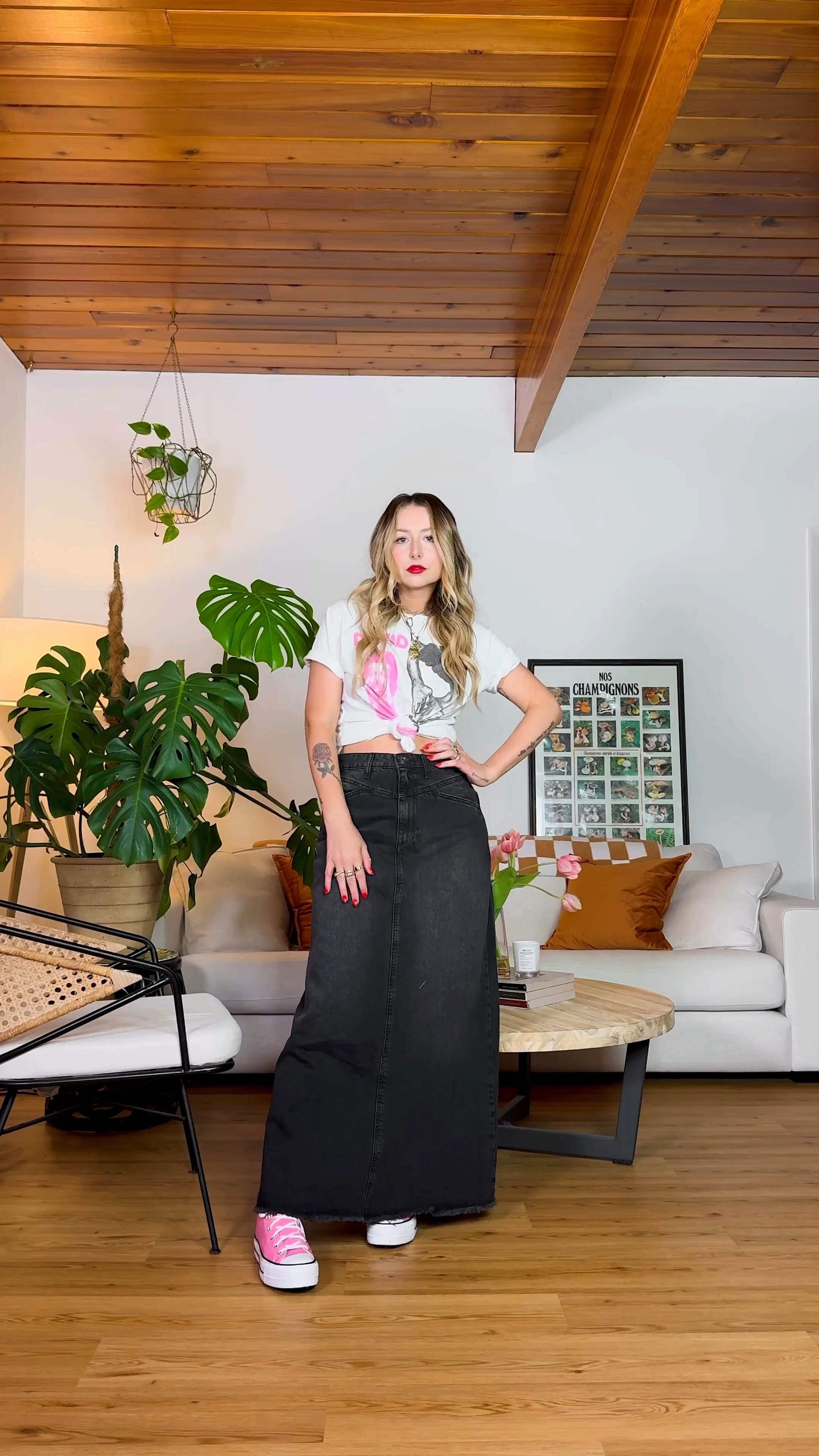 Finally found the perfect maxi jean skirt! I’m wearing a size 4 and have a 28” waist / 5’5 💖

#LTKsalealert #LTKstyletip #LTKVideo