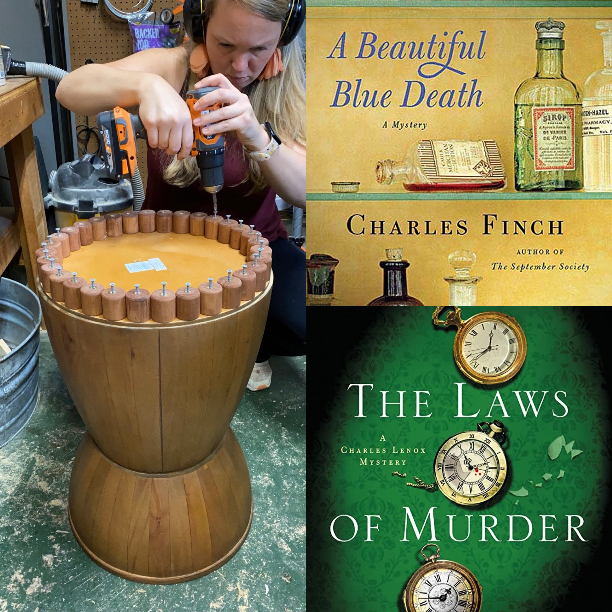 Books from today’s stories. I’m on the 8th book of 15 in the series. Charles Lenox is an English detective set in the late 1800’s. He is part of London’s high society; the pageantry of the time is a fun as the mysteries he solves! It’s read in a British accent, does it get any better!? 

#LTKFind #LTKhome