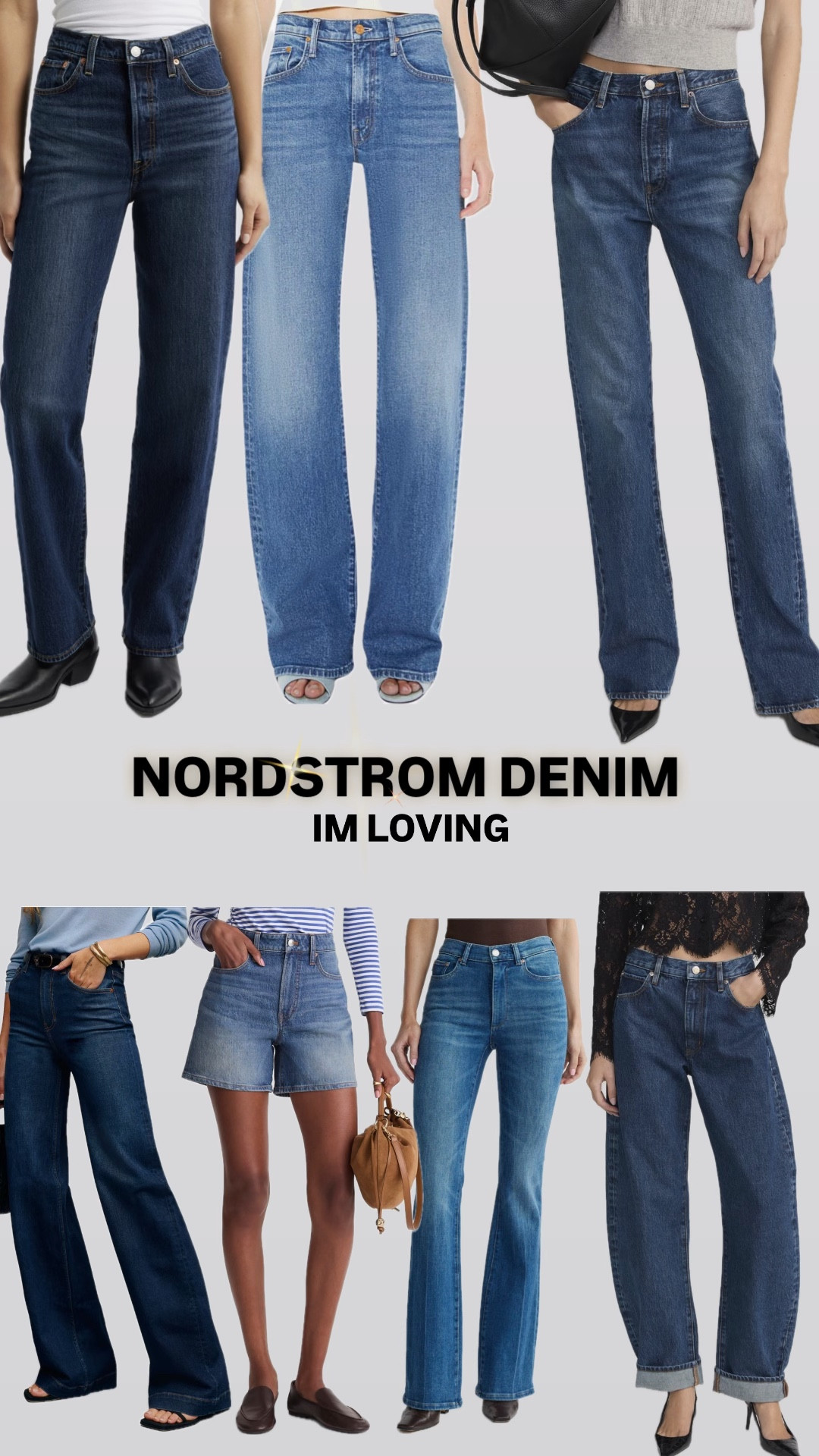 Nordstrom denim I’m loving right now ￼

#LTKstorytime #LTKootd #LTKOver40