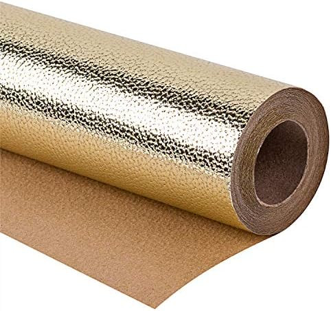 WRAPAHOLIC Wrapping Paper Roll - Sparkle Gold for Birthday, Holiday, Wedding, Baby Shower Wrap - ... | Amazon (US)