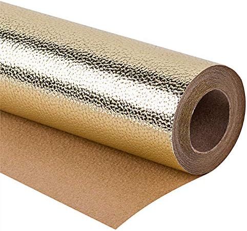 WRAPAHOLIC Wrapping Paper Roll - Sparkle Gold for Birthday, Holiday, Wedding, Baby Shower Wrap - ... | Amazon (US)