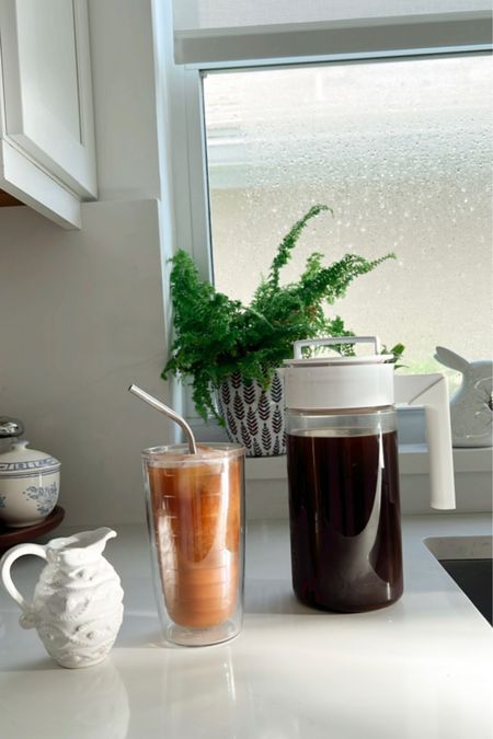 Make your own cold brew at home! Use this handy pitcher that has a inner basket for the coffee grounds.
Easy and makes delicious ice coffee.


#LTKstyletip #LTKunder50 #LTKhome