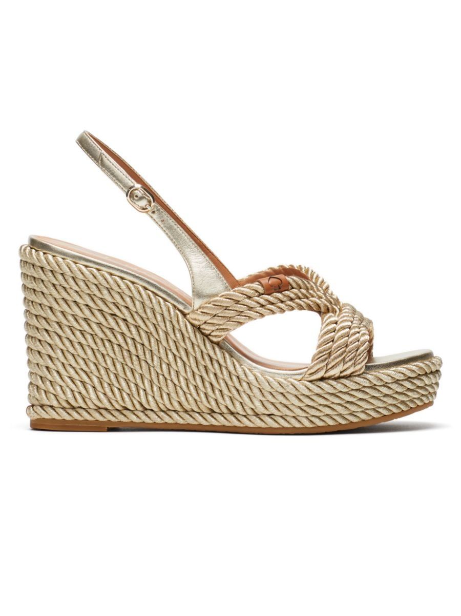 Tahiti Rope Wedge Sandals | Saks Fifth Avenue