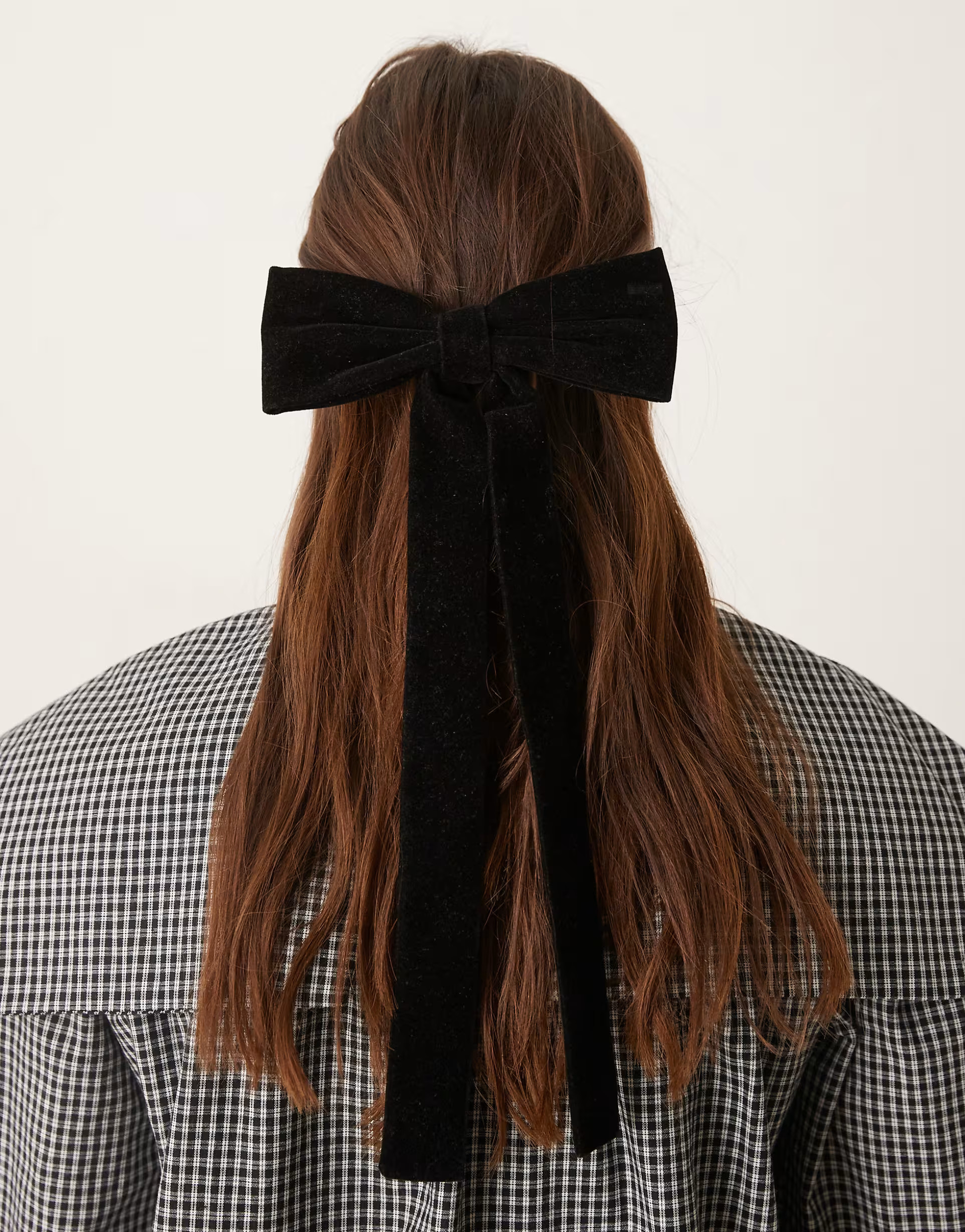 Becksondergaard - Nœud long pour cheveux en velours - Noir | ASOS | ASOS (Global)