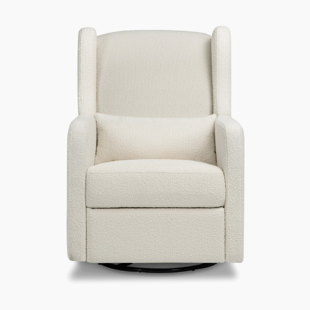 Carter's by daVinci Arlo Recliner and Swivel Glider in Ivory Boucle | Babylist