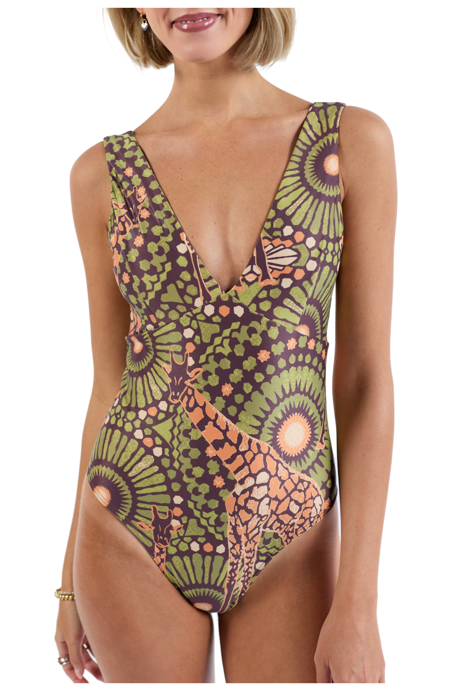 The Africa - Sculpt One Piece | Nordstrom