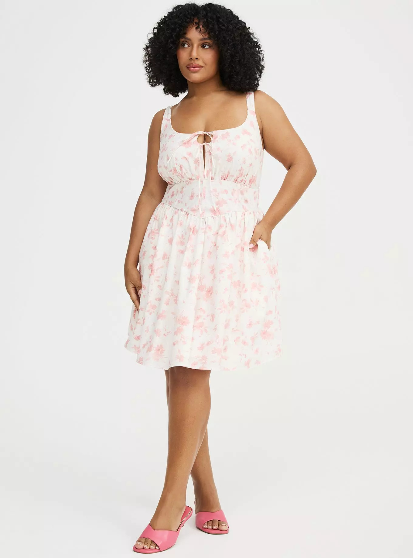 Corset Detail Mini Dress | Torrid (US & Canada)