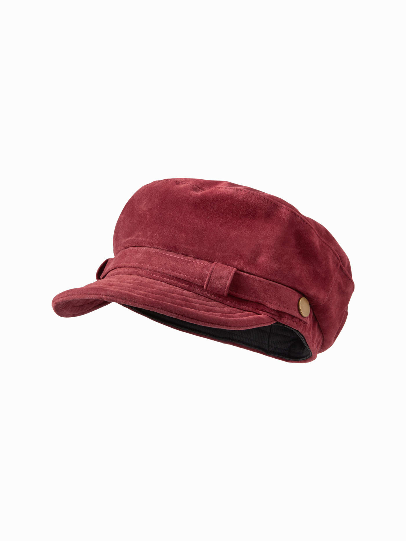 Suede FAUX SUEDE BERET HAT  For School Daily Casual | Cider