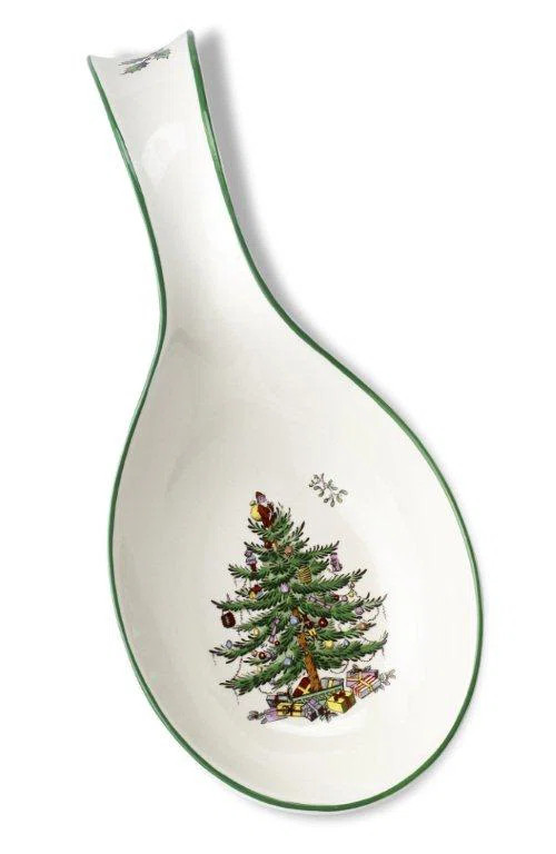 Spode Christmas Tree Spoon Rest 12" | Perigold