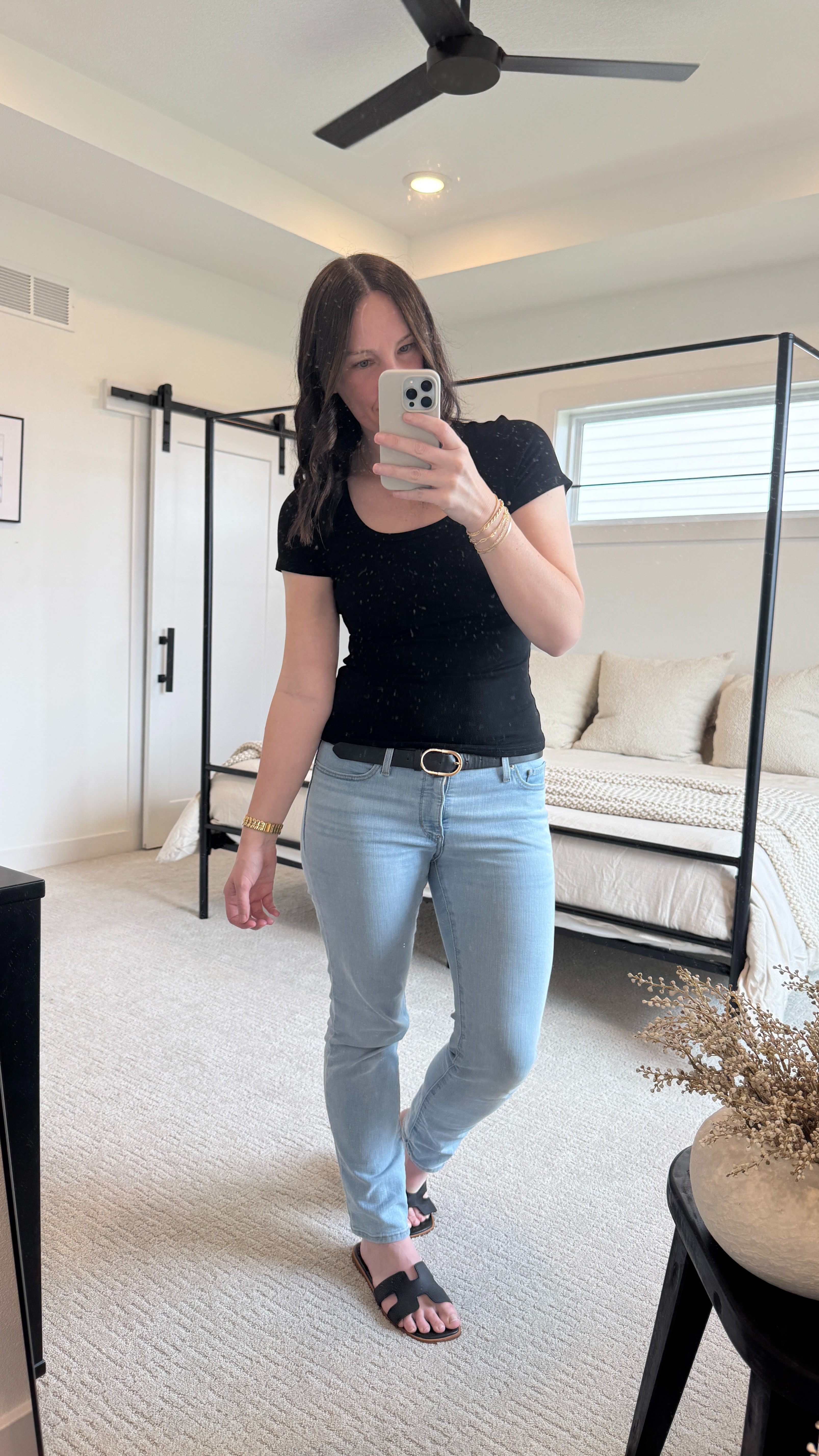 I love this shirt — it comes in so many colors and is such an easy everyday piece. On Sale now! 

 #LTKootd