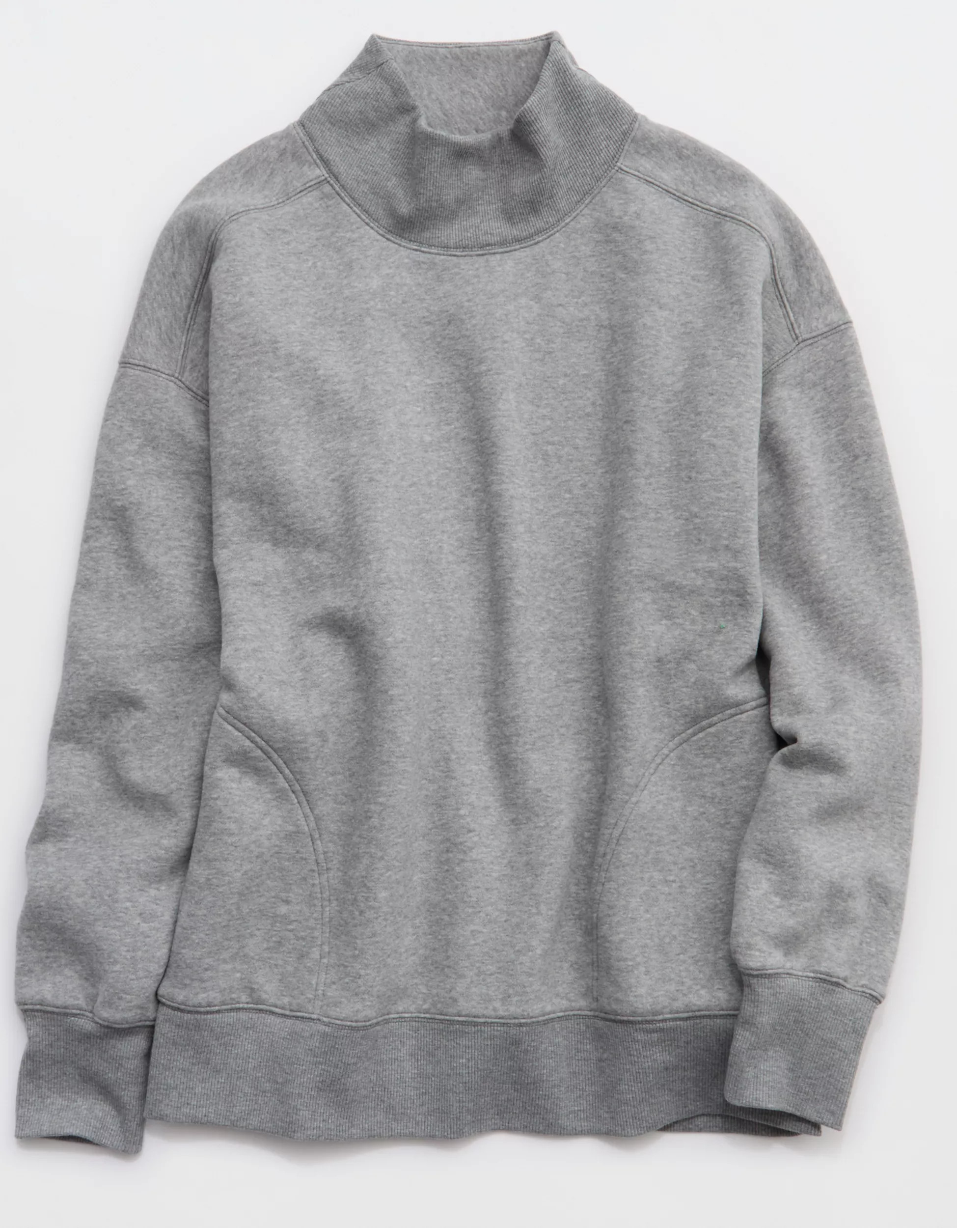 OFFLINE By Aerie Cloud Fleece Oversized Mockneck Sweatshirt | Aerie
