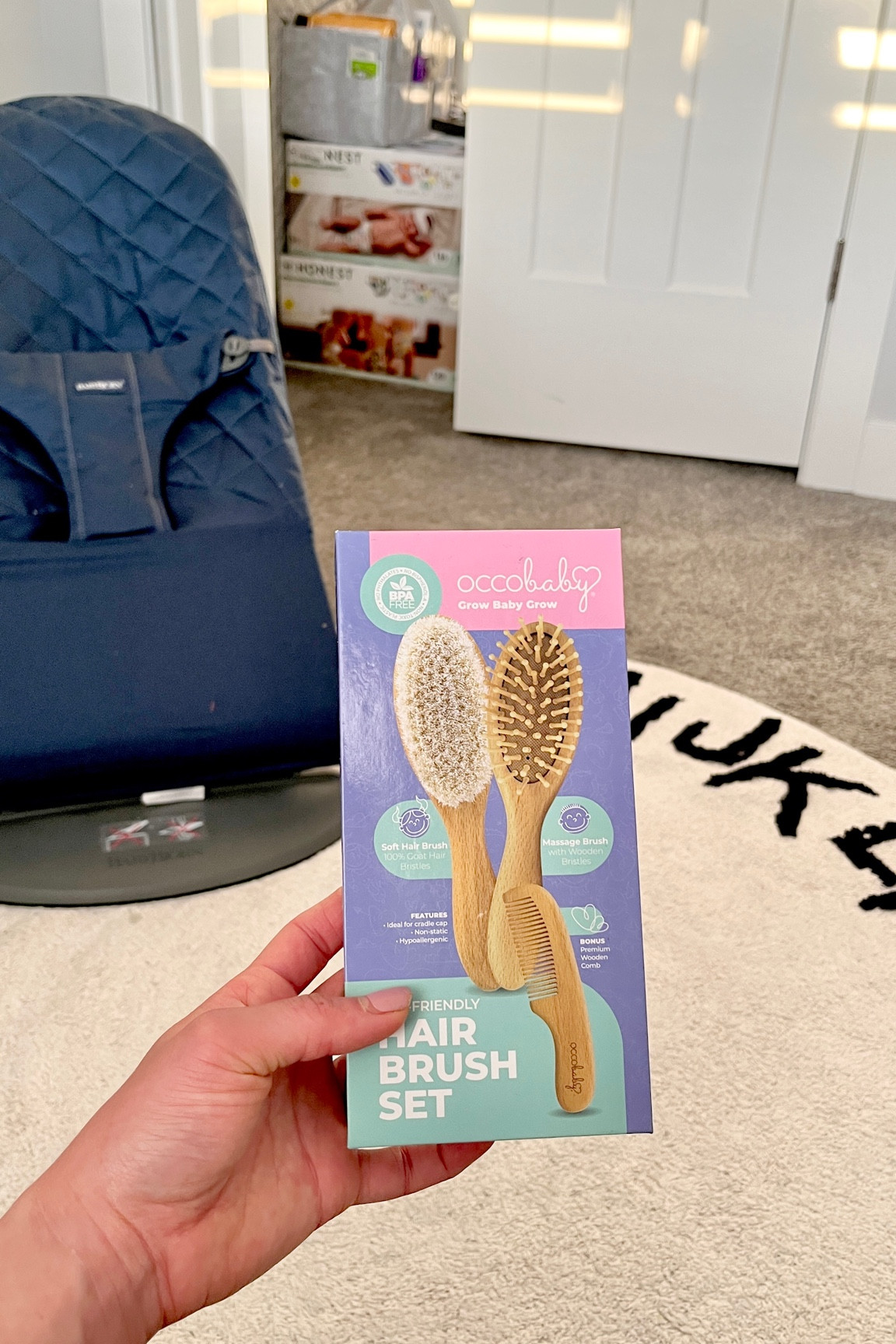 Non toxic baby combs for grooming baby 🤍

#LTKbaby #LTKbump #LTKfamily