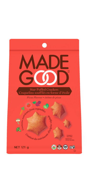 MadeGood Star Puffed Crackers Pizza | Well.ca