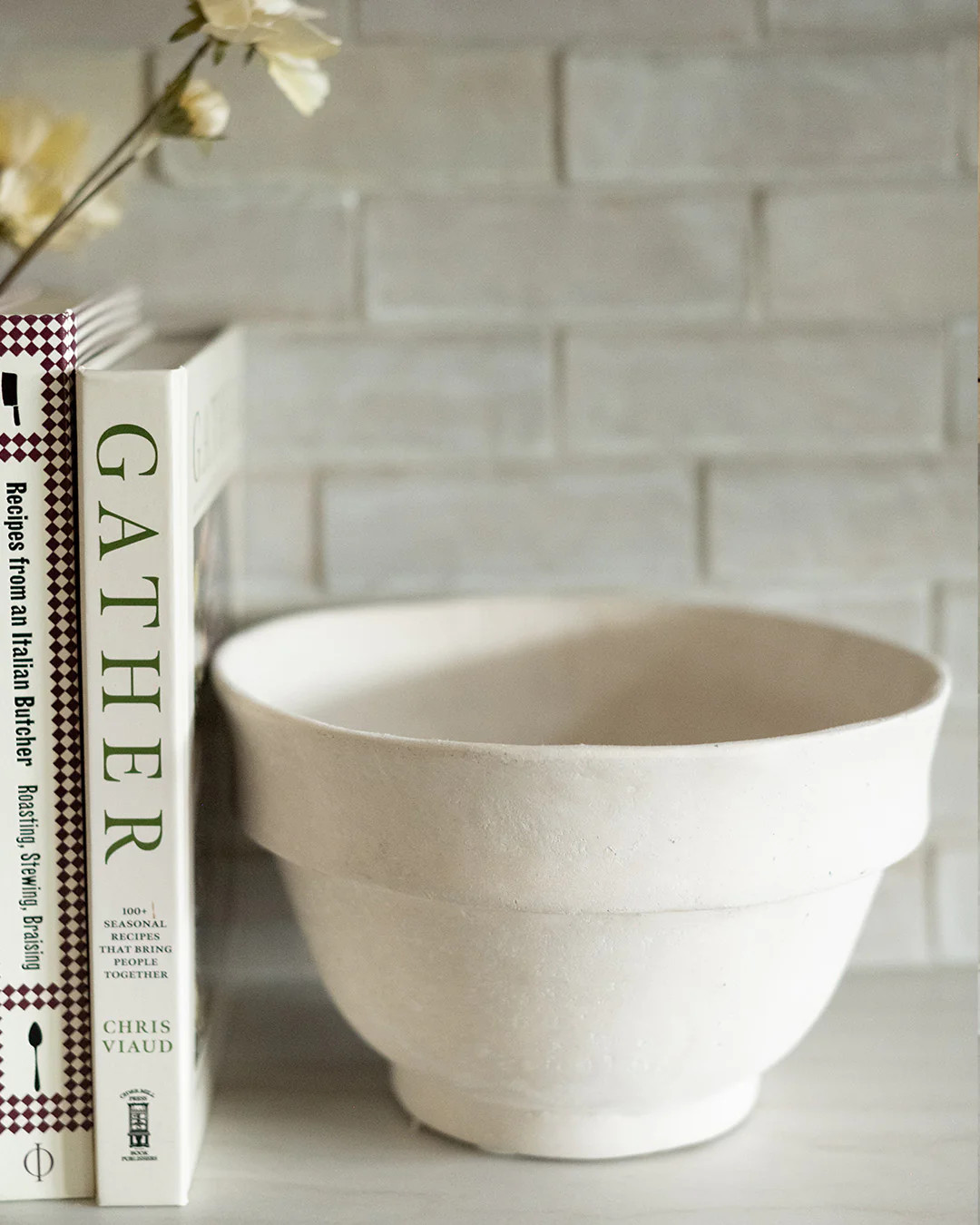 Sloan Paper Mache Bowl | Elements by Remedy