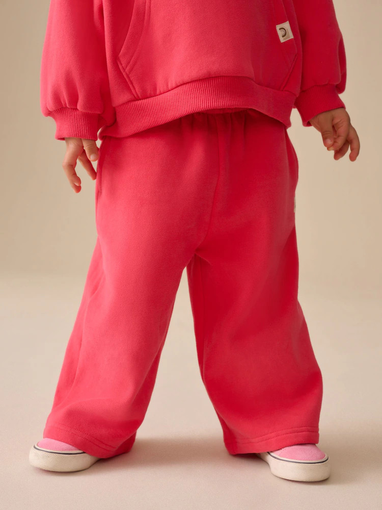 Fuchsia Pink Wide Leg Sweat Joggers (3mths-7yrs) | Next US