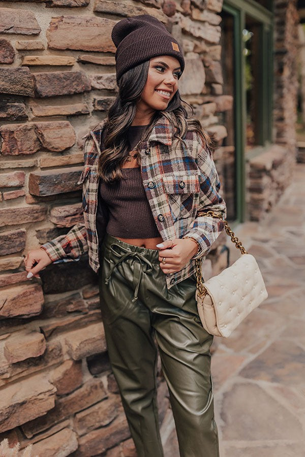 New Trails Plaid Jacket | Impressions Online Boutique