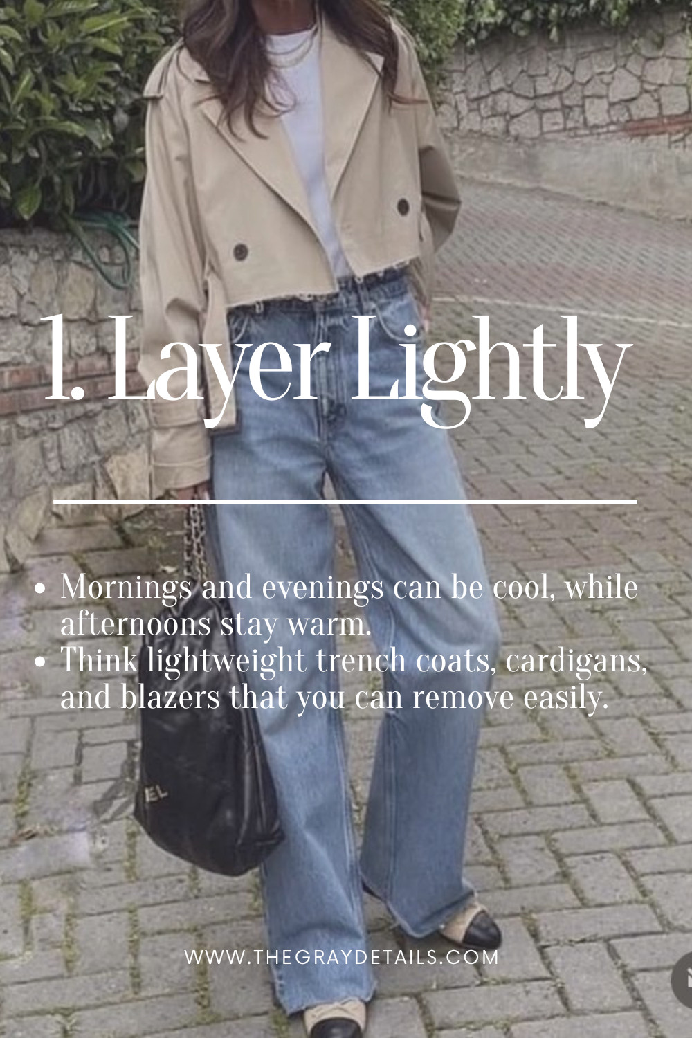 Chic September Style Tips: Layer Lightly. Think lightweight trench coats, cardigans, and blazers that you can remove easily in the changing weather. 

 #LTKSeasonal #LTKStyleTip #LTKWorkwear