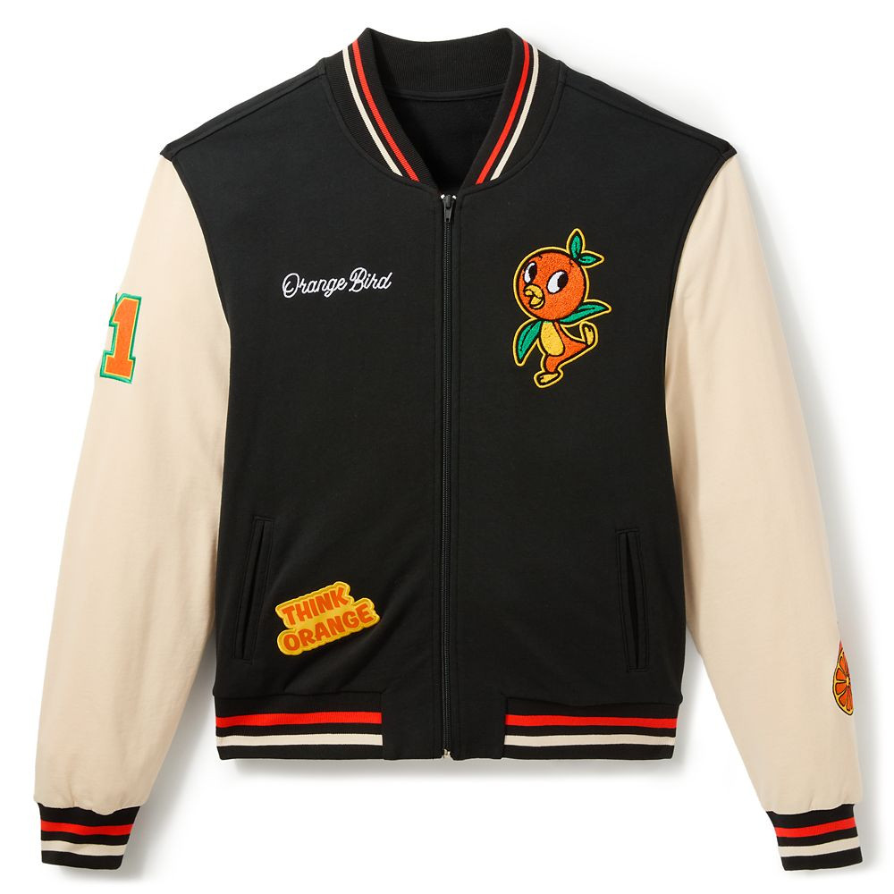 Orange Bird Varsity Jacket for Adults | Disney Store