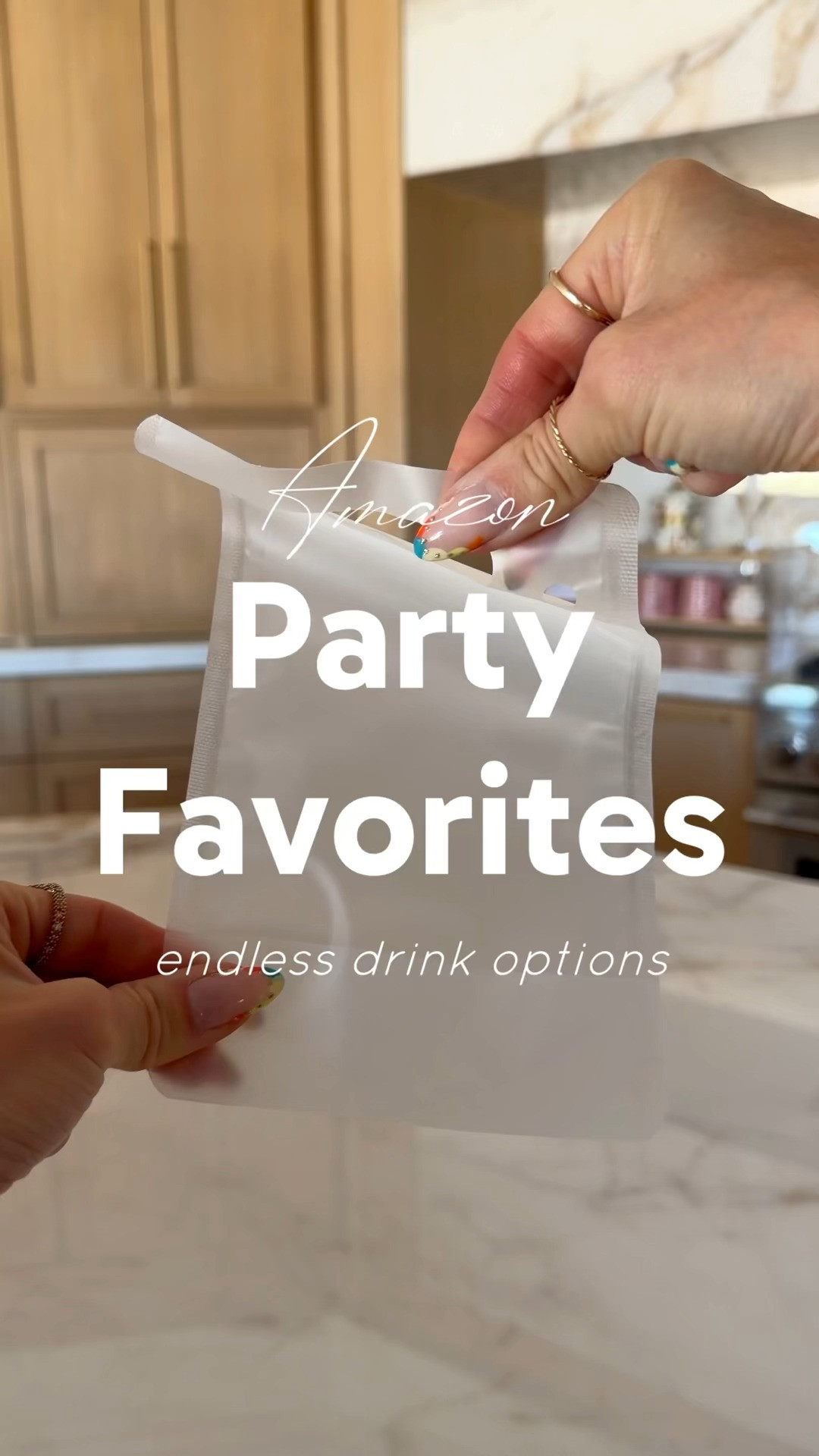 Refillable drink pouches that make everything feel a little more fun. Perfect for homemade lemonades, cocktails, juice blends, sports drinks, and more when you’re hosting or just want something different. 

 #LTKHome