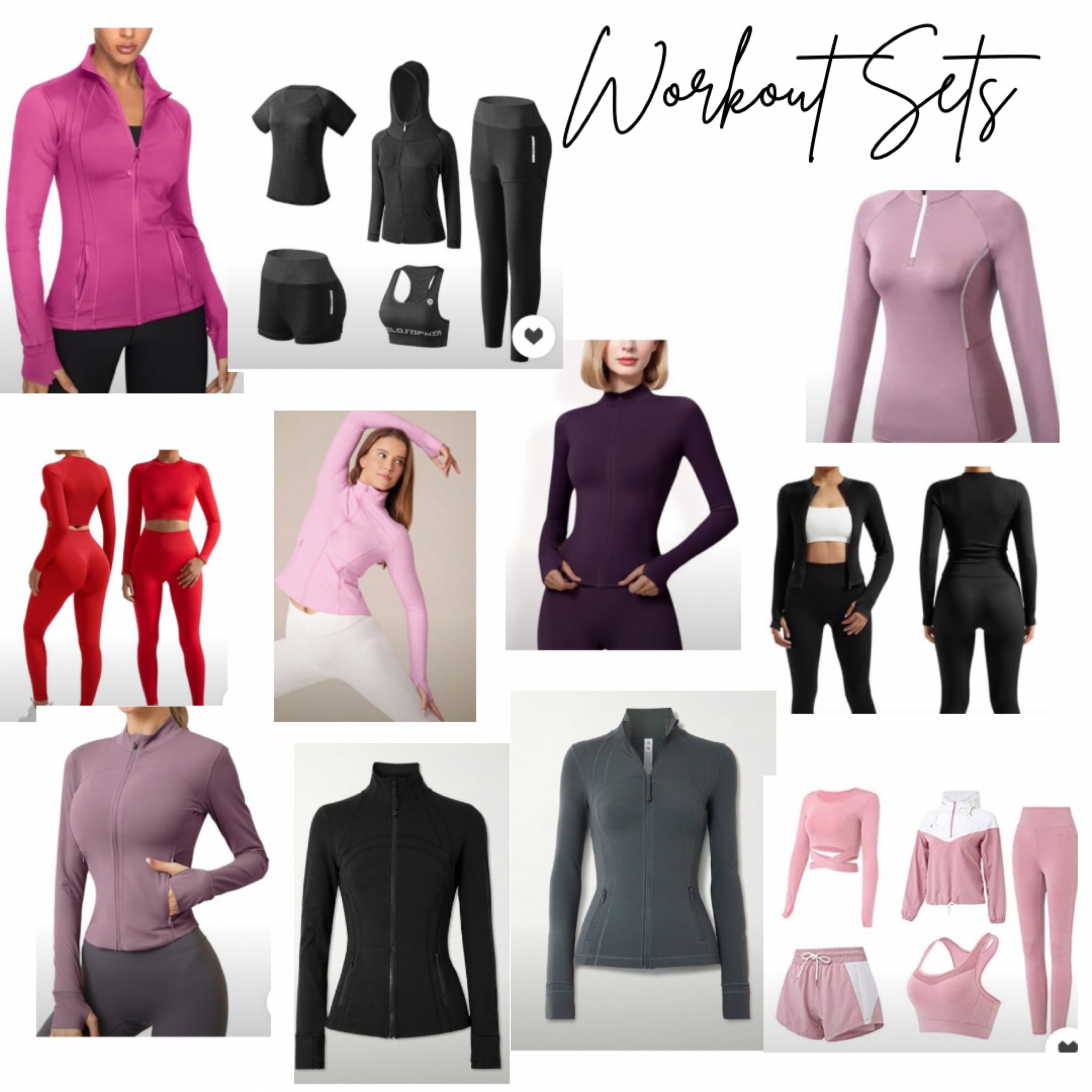 Workout sets and outfits perfect for walking, jogging, or going to the gym. #workout #fitness #exercise 

#LTKActive #LTKFitness
