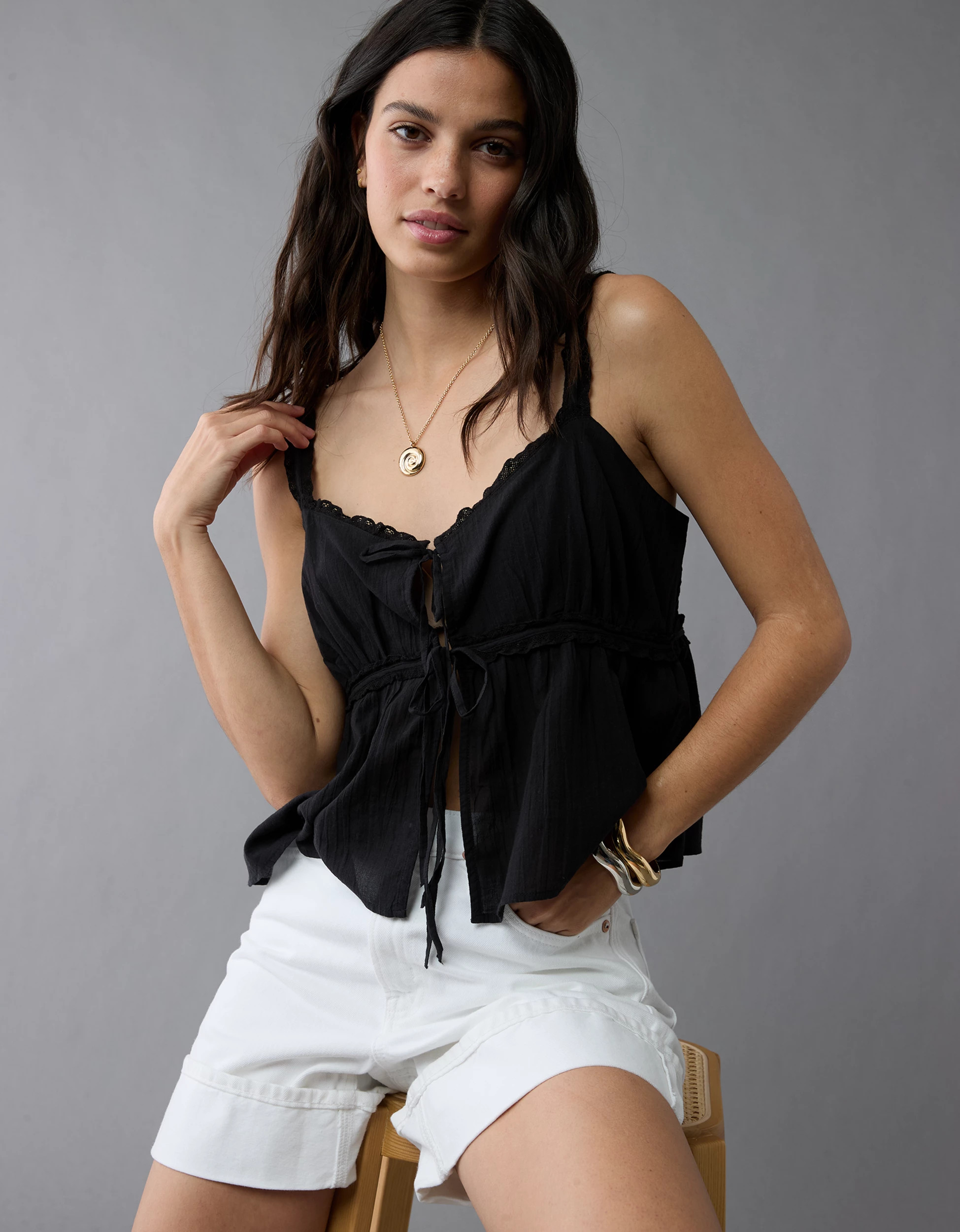 AE Flyaway Cami | American Eagle Outfitters (US & CA)