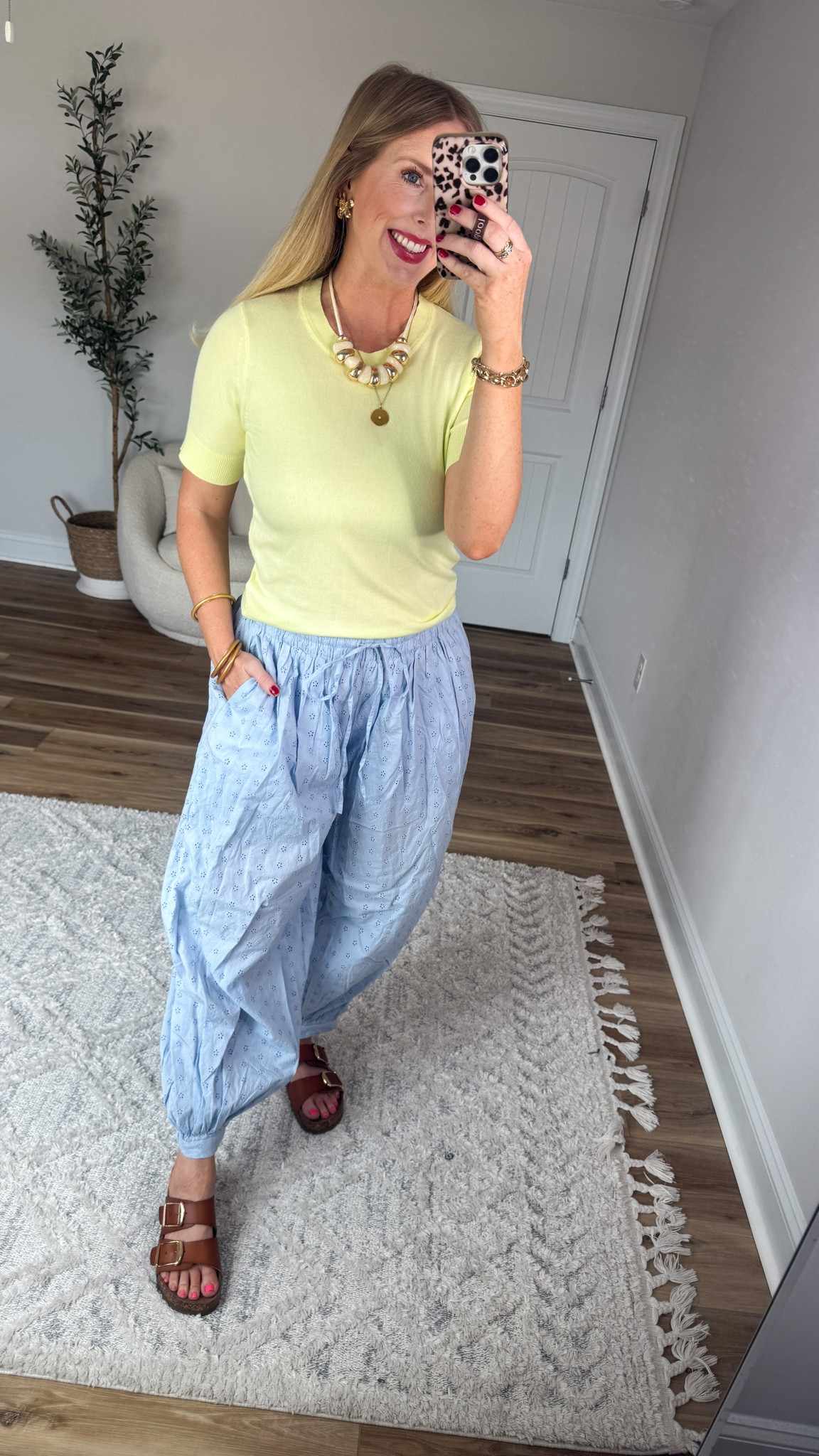 Walmart outfit, eyelet pants, yellow sweater 

#LTKootd #LTKmomlife