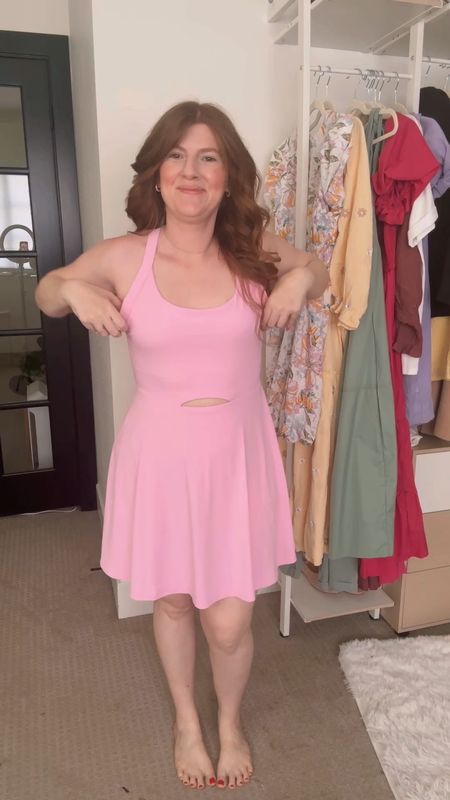 Such a cute tennis dress with built in bra and shorts that have a slit so you don’t have to get naked to Lee. 

Summer dress. Summer outfit. 

#LTKSaleAlert #LTKFindsUnder50 #LTKMidsize