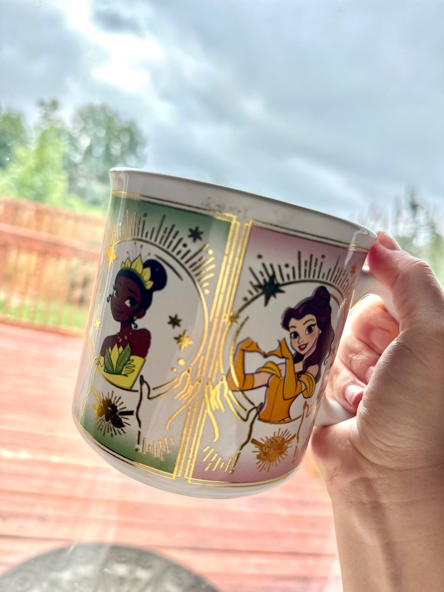 When the baby hasn’t let you sleep more than 2 hours at a time in weeks, you need the biggest coffee mug you can find. Found this gorgeous princess mug (also has Cinderella and Ariel on it) at TJ Maxx months ago but you can find it on Amazon if you also need some jumbo sized magic fuel.

#LTKHome #LTKFindsUnder50