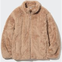 Uniqlo - Teddyfleece Jacke - Beige - 7 - 8 Jahre (130 cm) | UNIQLO (DE)