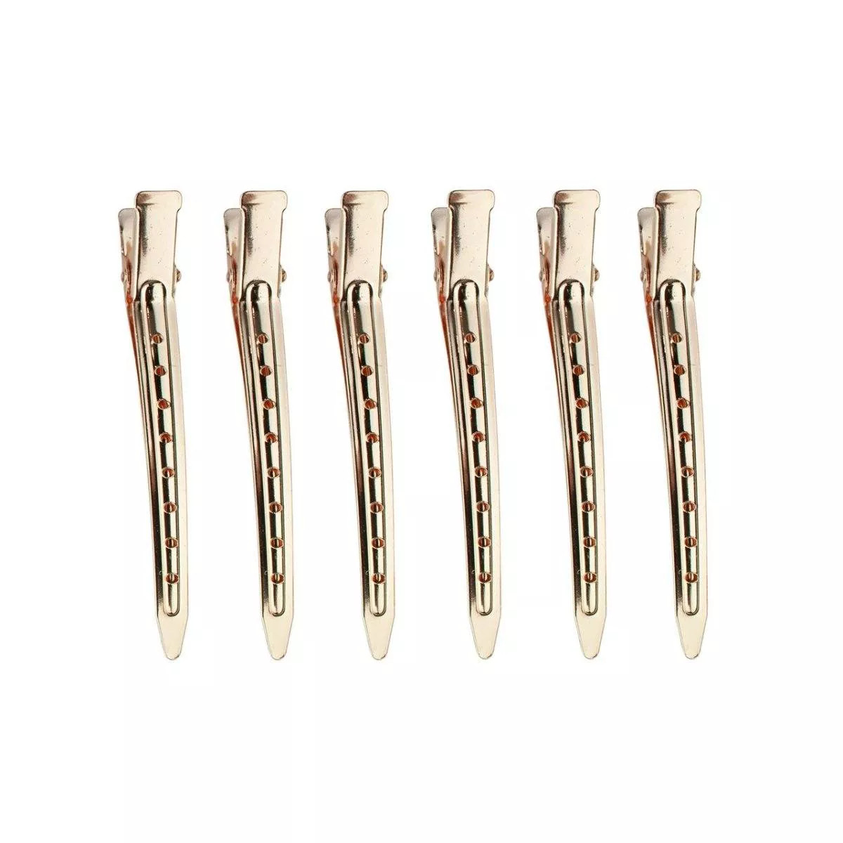 Kitsch Styling Hair Clips 6pc (Rose Gold) | Target