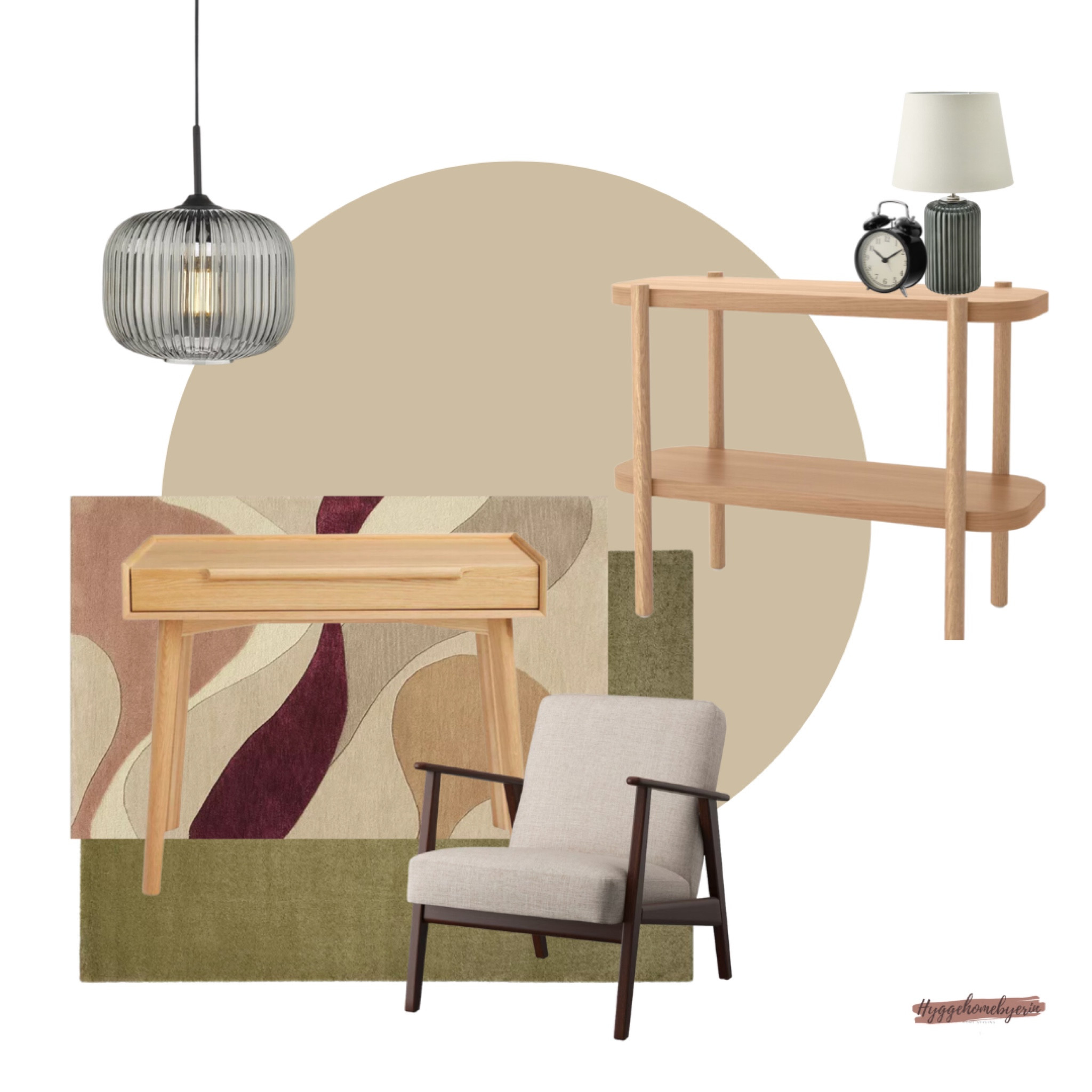 Home Office mood board 2023 for aesthetic home decor ideas