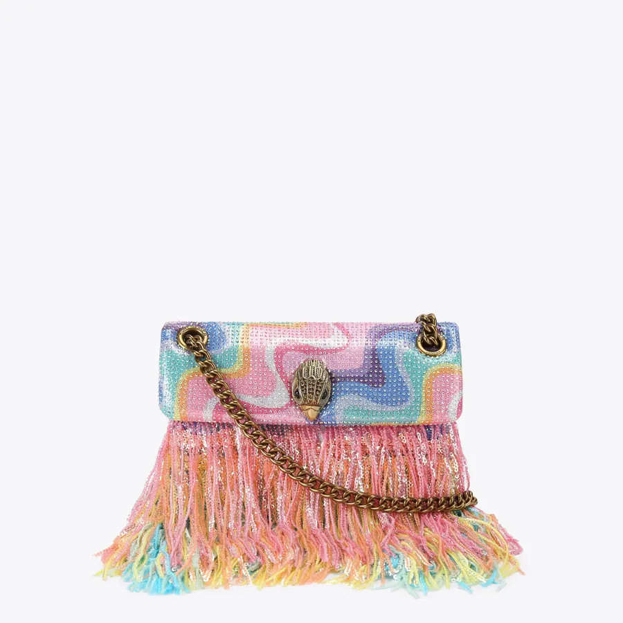 mini kensington fringe bag | Kurt Geiger US