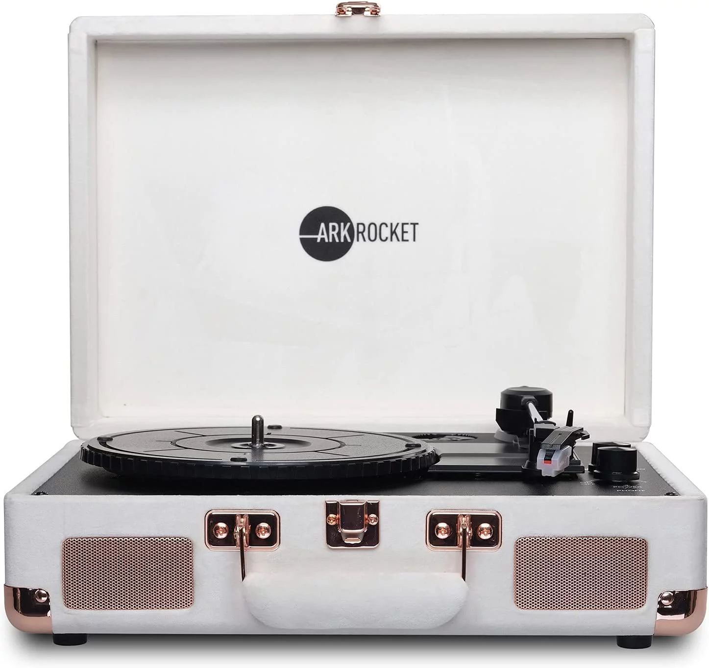 Arkrocket Curiosity Suitcase Bluetooth Turntable Vintage 3-Speed Record Player with Built-in Spea... | Walmart (US)