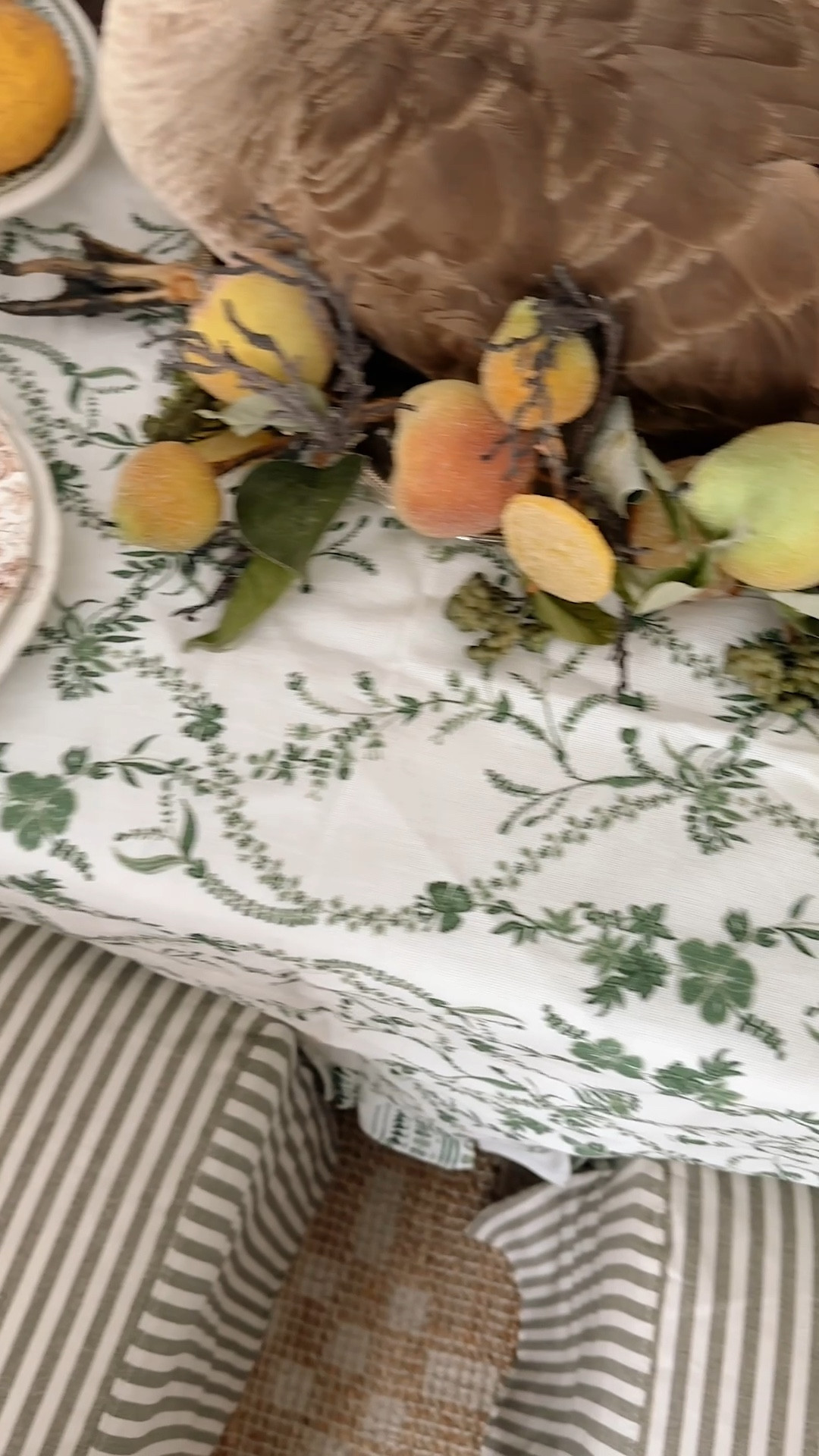 Cozy table linens scream cozy cottage Christmas & this one is a stunning heirloom! 

#LTKSeasonal #LTKHoliday #LTKGiftGuide