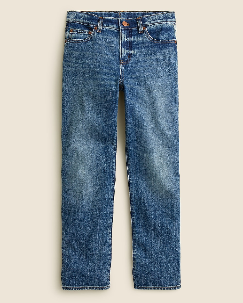 Boys' relaxed-fit stretch jean in sail wash | J. Crew US