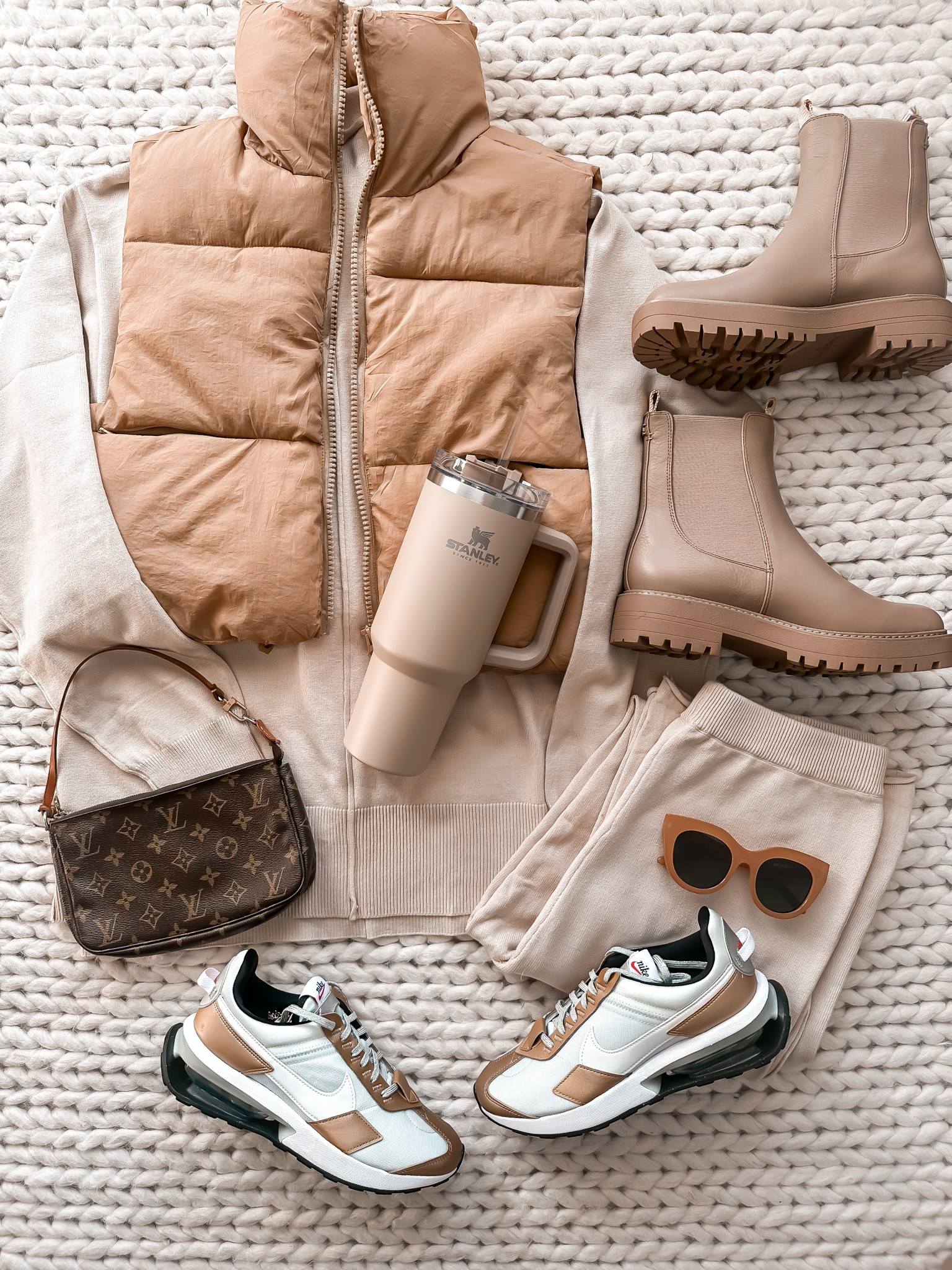 Vest 
Puffer vest 
Nike sneakers 
Vuitton bag
Matching set
Loungewear 
Lounge set
Amazon 
Amazon fashion

#LTKstyletip #LTKshoecrush #LTKFind