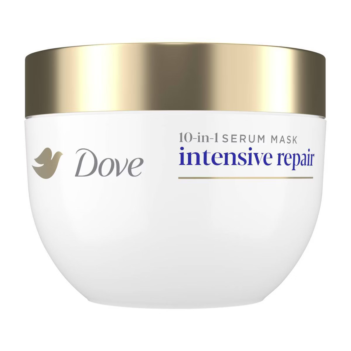 Dove Beauty Intensive Repair Advanced Damage Therapy 10-in-1 Serum Hair Mask with Glutamic Amino ... | Target