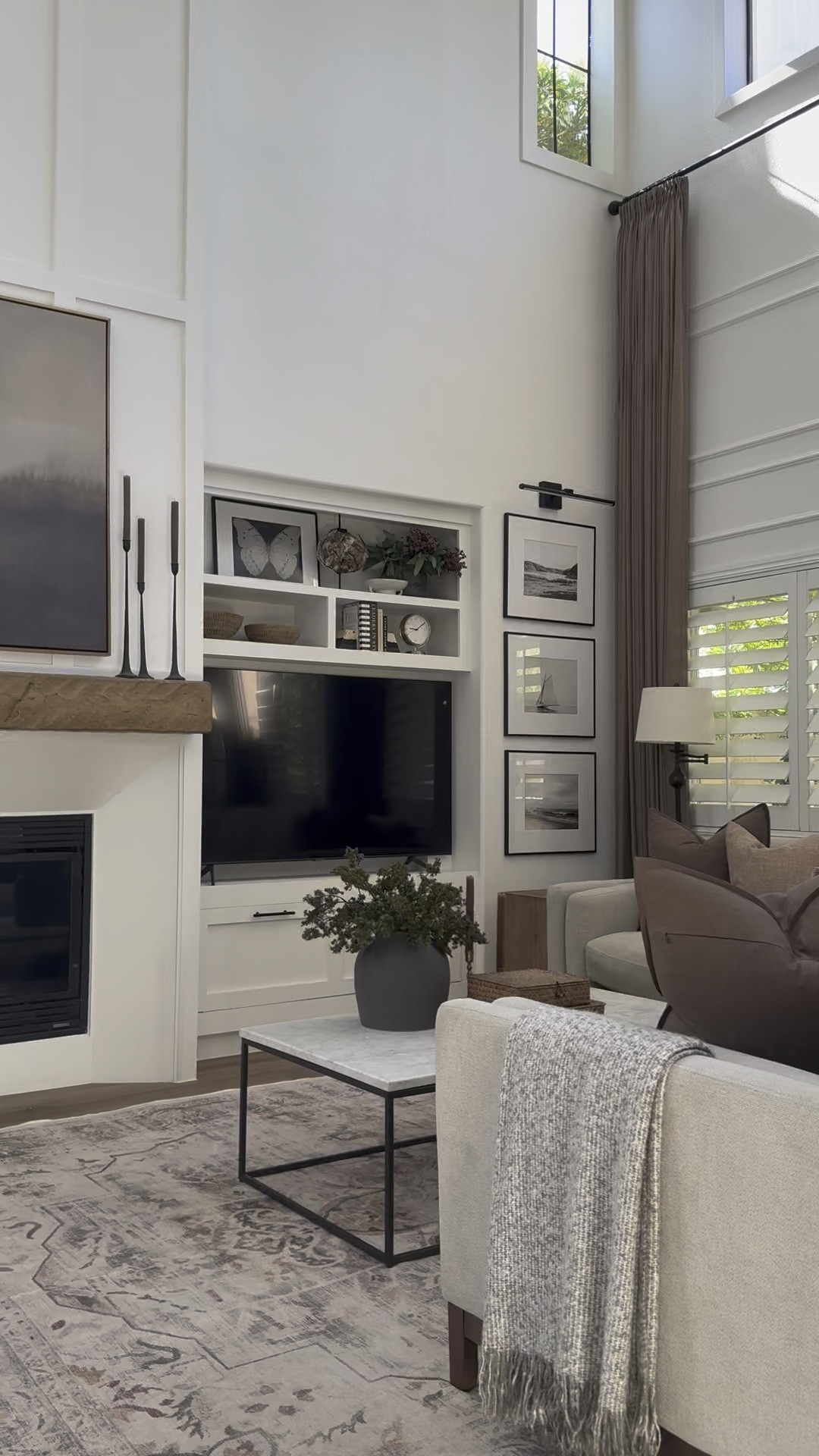 The number one suggestion I make for my clients is their windows coverings. DM me if you need help with your space  

#LTKHome