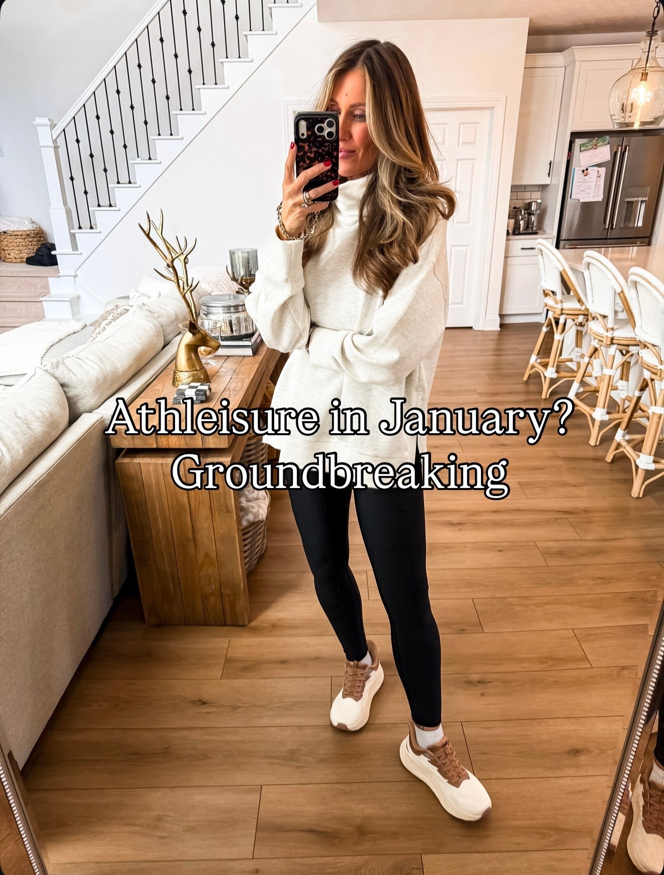 We’re comfortable tho ✨ #2026goals 

#LTKmorningroutine #LTKOver40 #LTKfitnessgoals